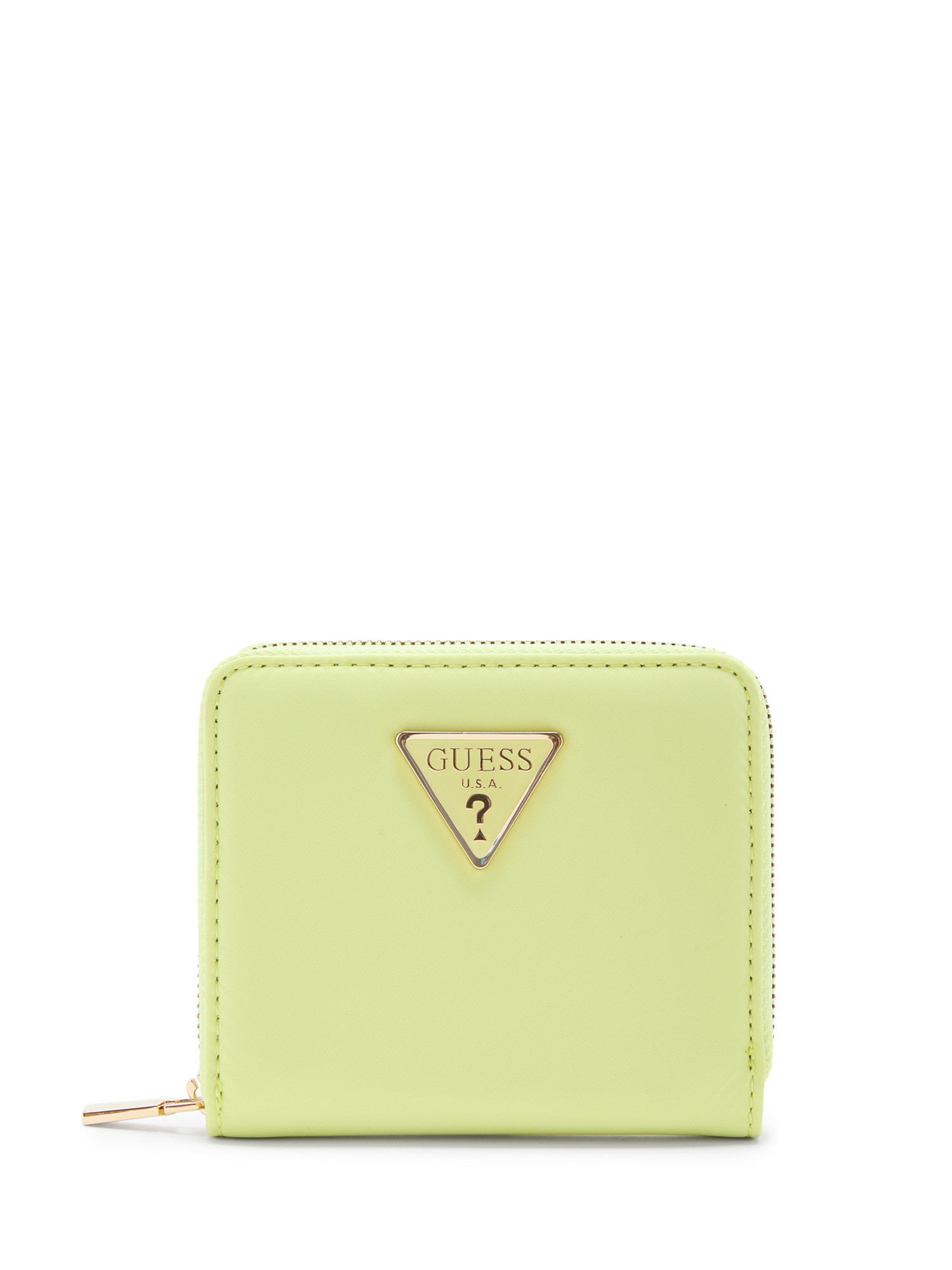Guess - Gemma eco mini wallet, Light Yellow, large image number 0