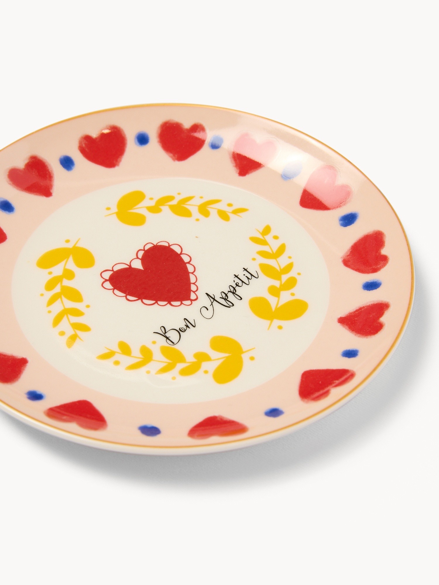 Piattini pane in new bone china Mon Amour - Prezzo di lancio, Multicolor, large image number 1