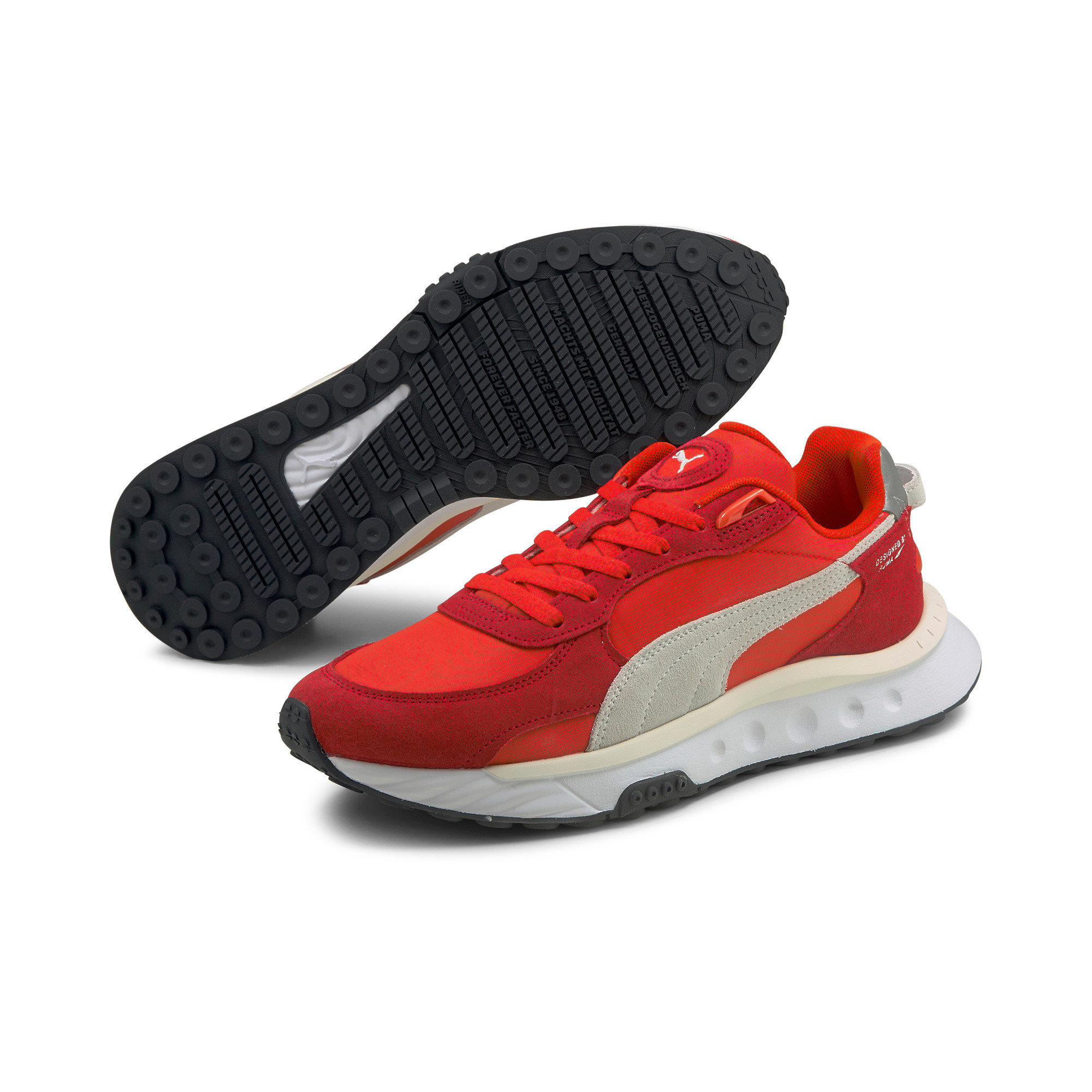 Sneakers PUMA, Rosso, large image number 2