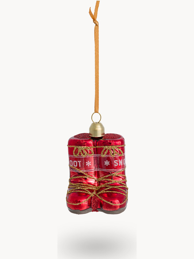 Glass tree decoration sphere