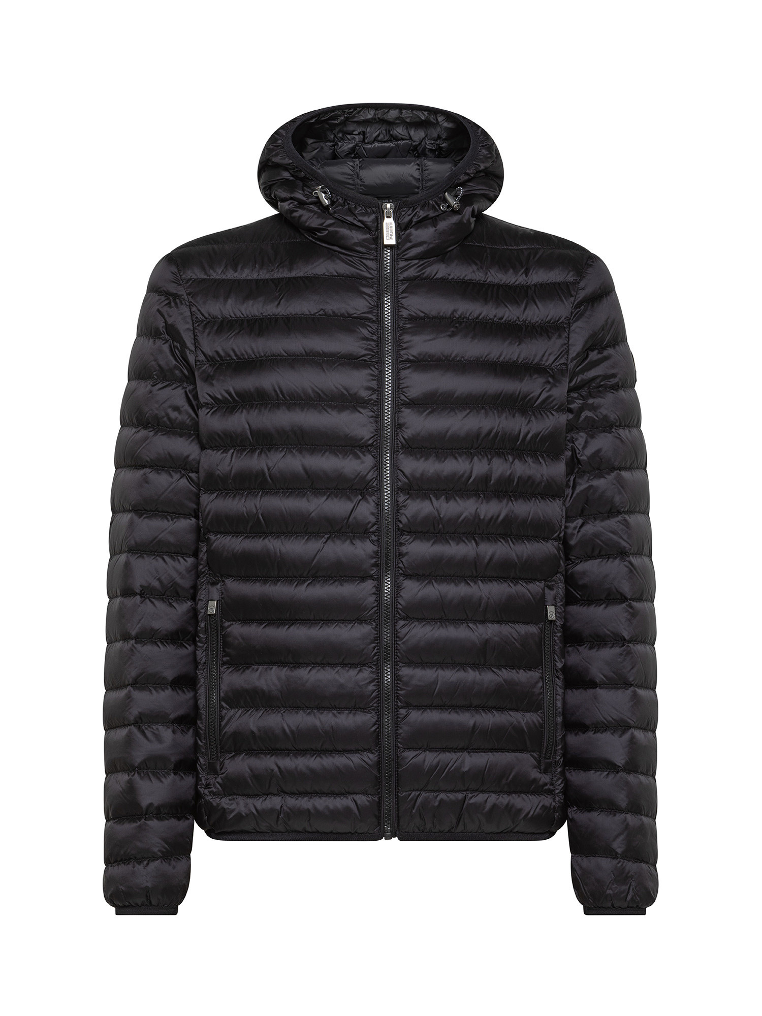 Ciesse Piumini - Down jacket with hood in nylon, Black, large image number 0