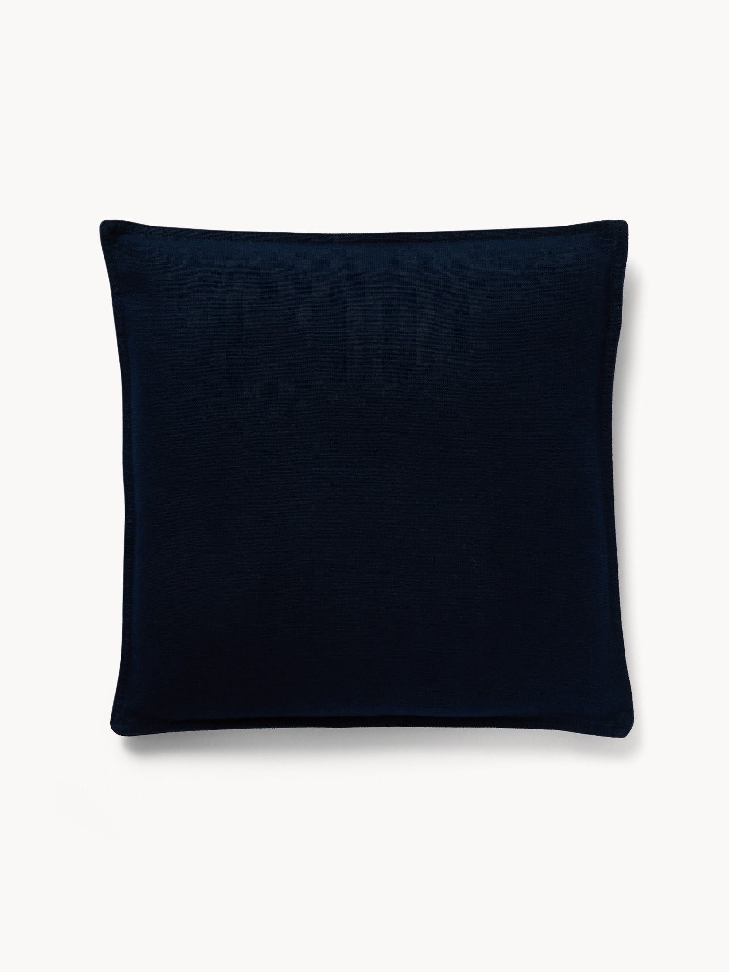 Cuscino in lino 45x45cm, Blu, large image number 1