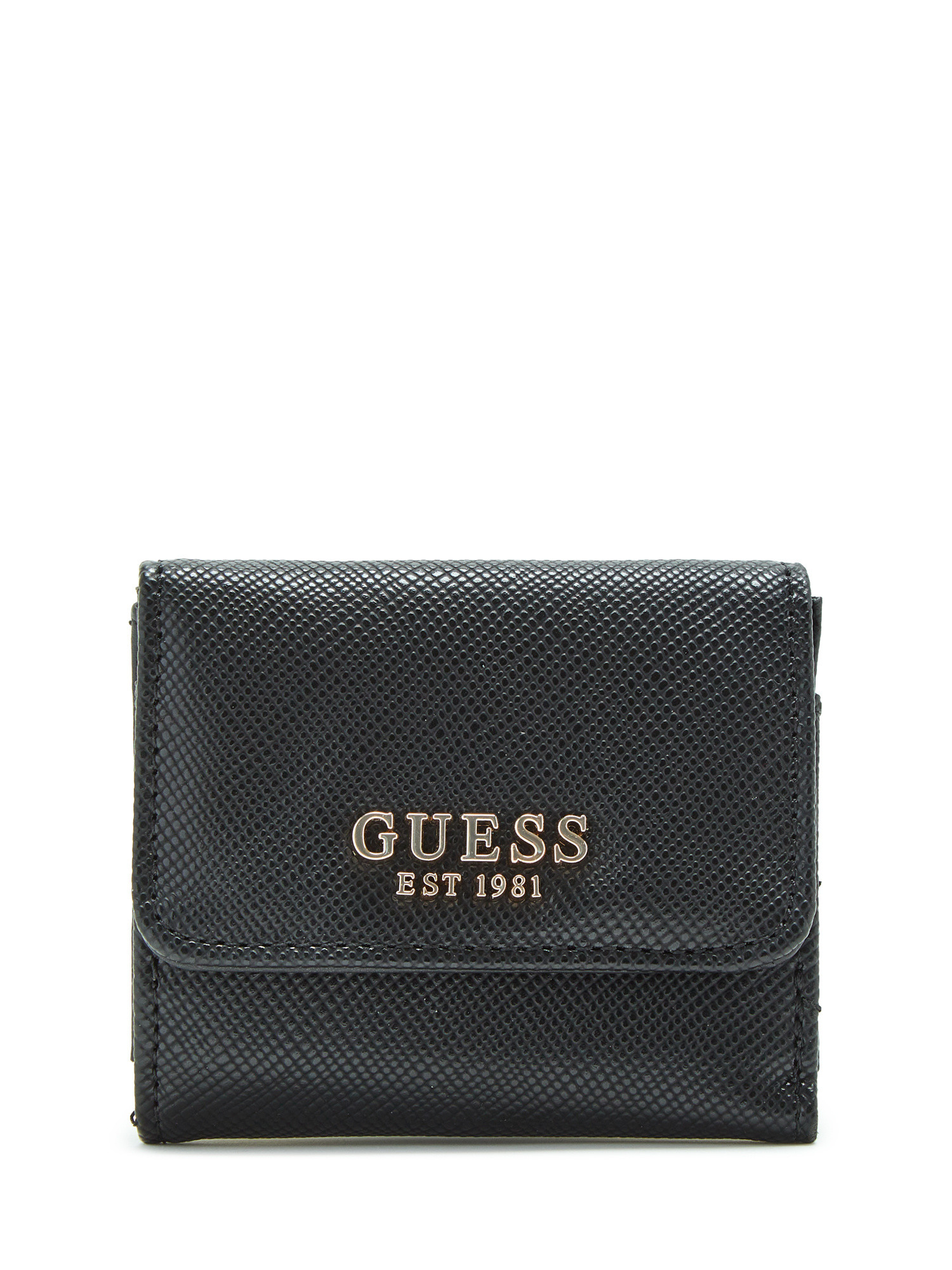 Guess - Wallet with logo, Black, large image number 0