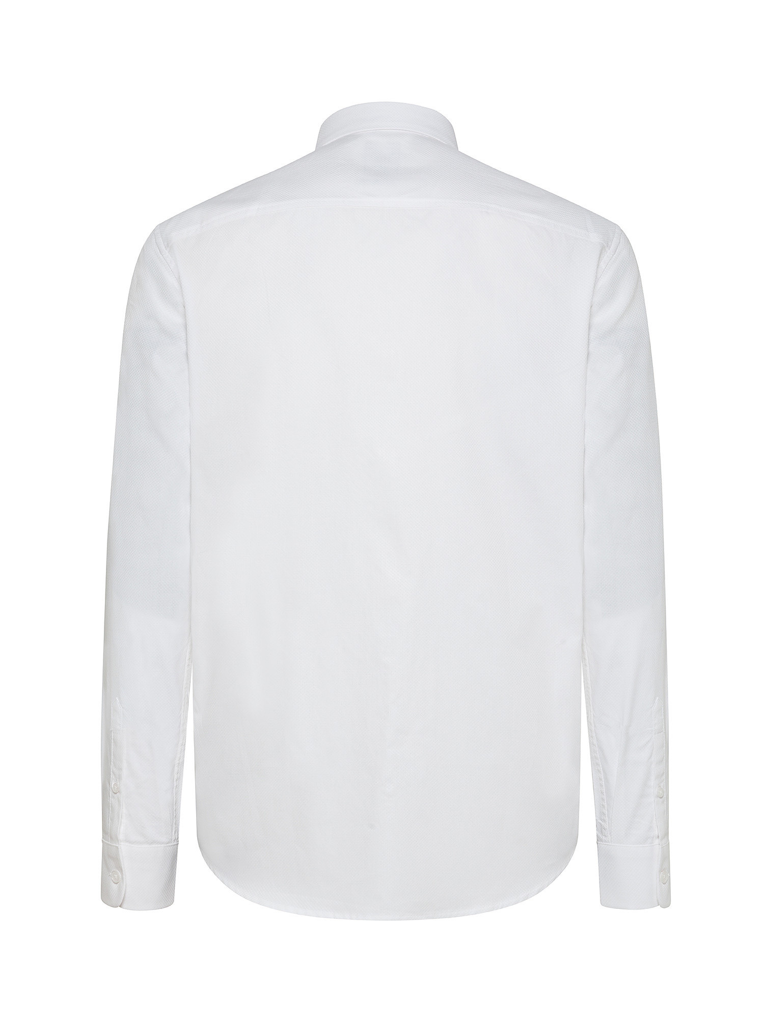 Armani Exchange - Camicia regular fit in cotone, Bianco, large image number 2