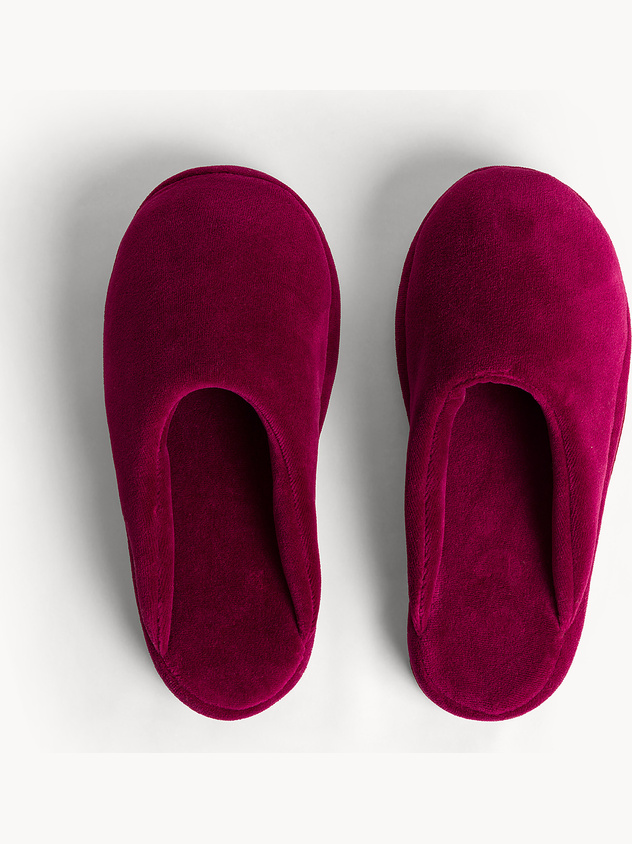 Fleece slippers