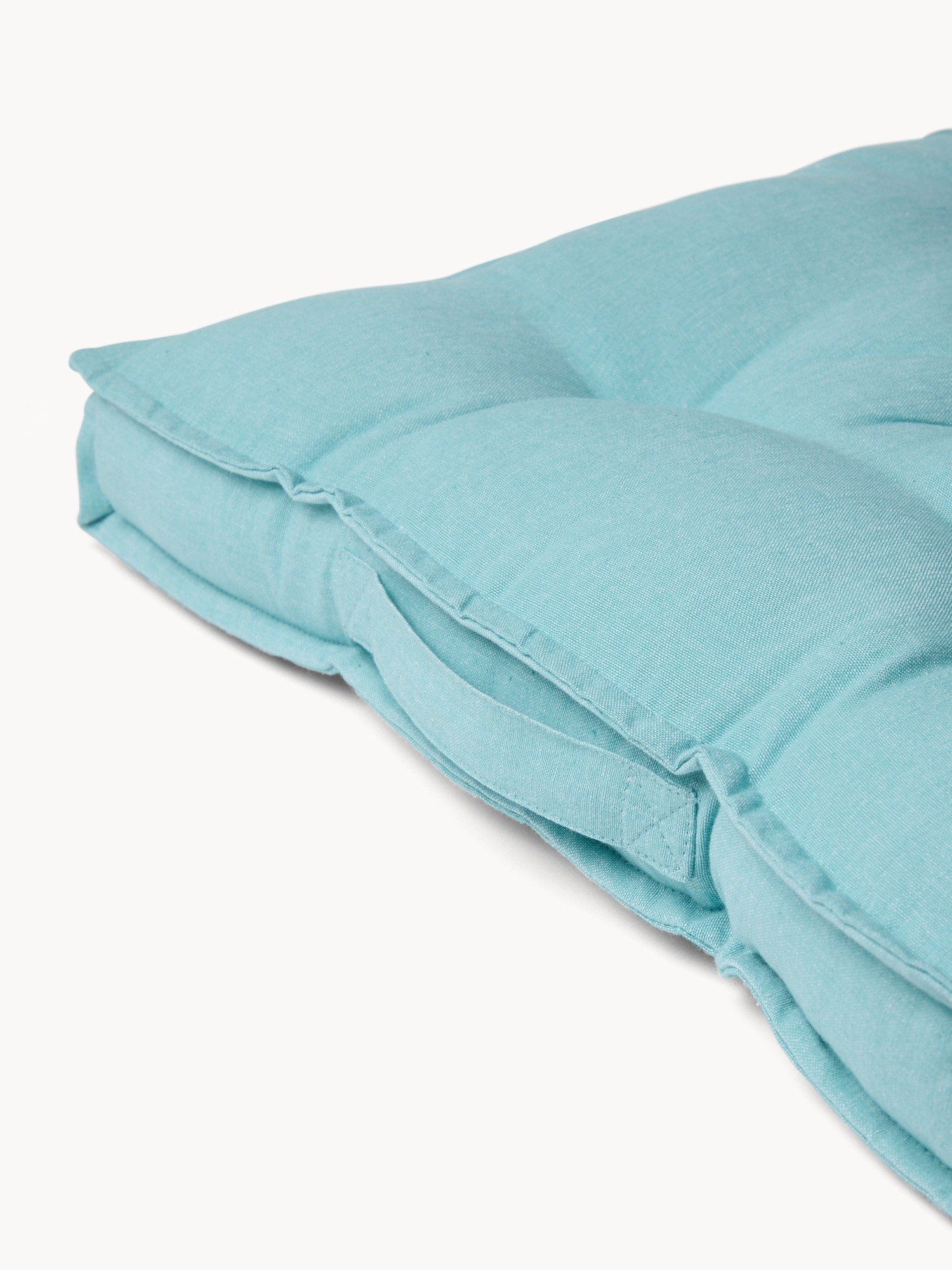 Chambray Cotton Mattress Pillow - Introductory Price, Light Blue, large image number 1