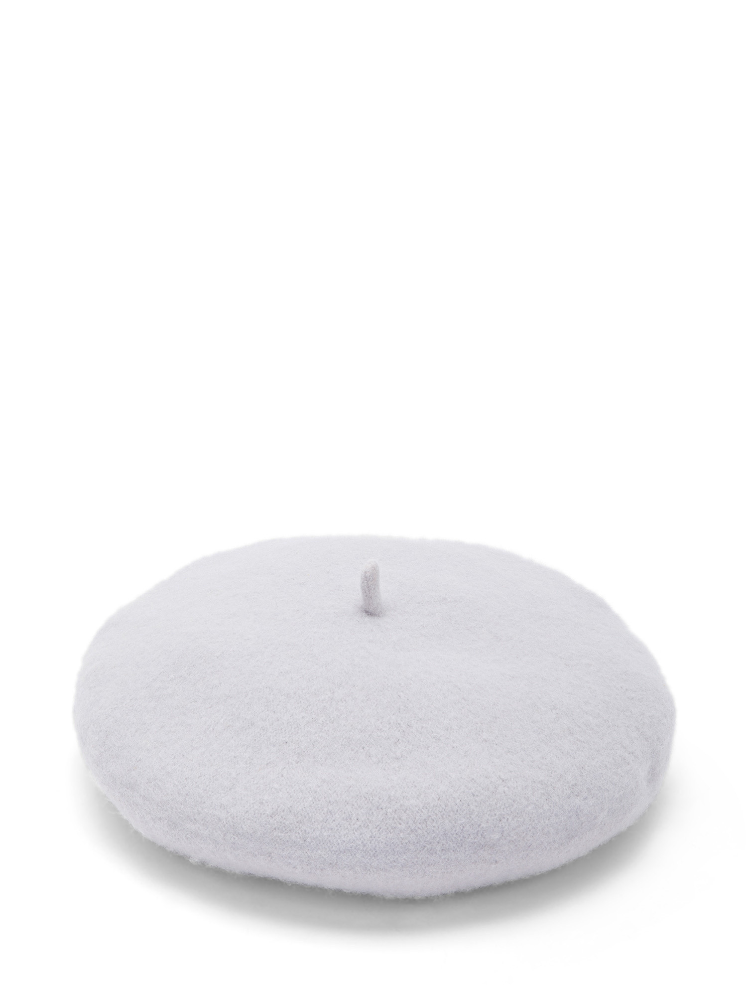 Beret in wool blend, White, large image number 0