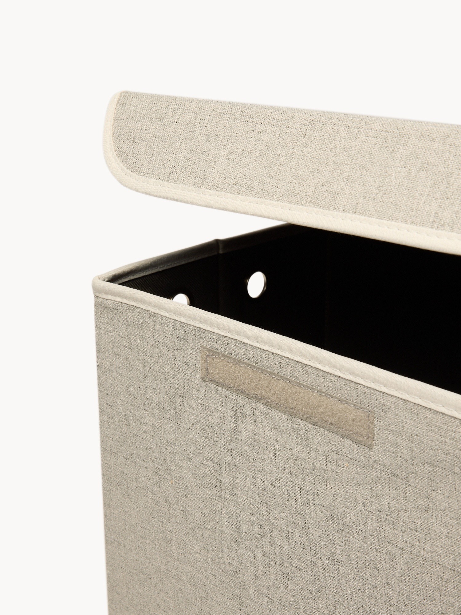 Lightweight Fabric Laundry Hamper - Discounted Price, Grey, large image number 1