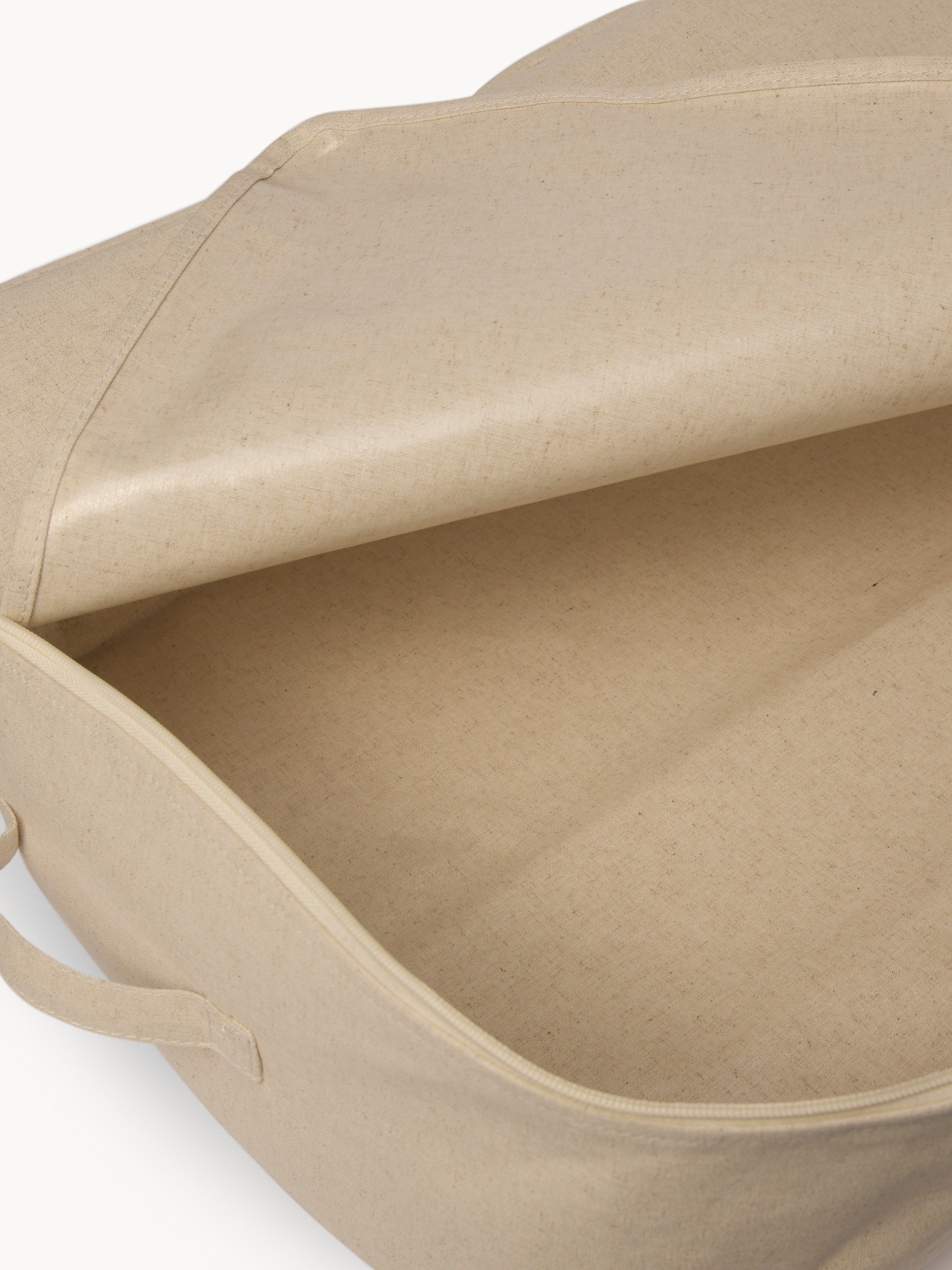 Zippered organizer with label pocket, Light Beige, large image number 1