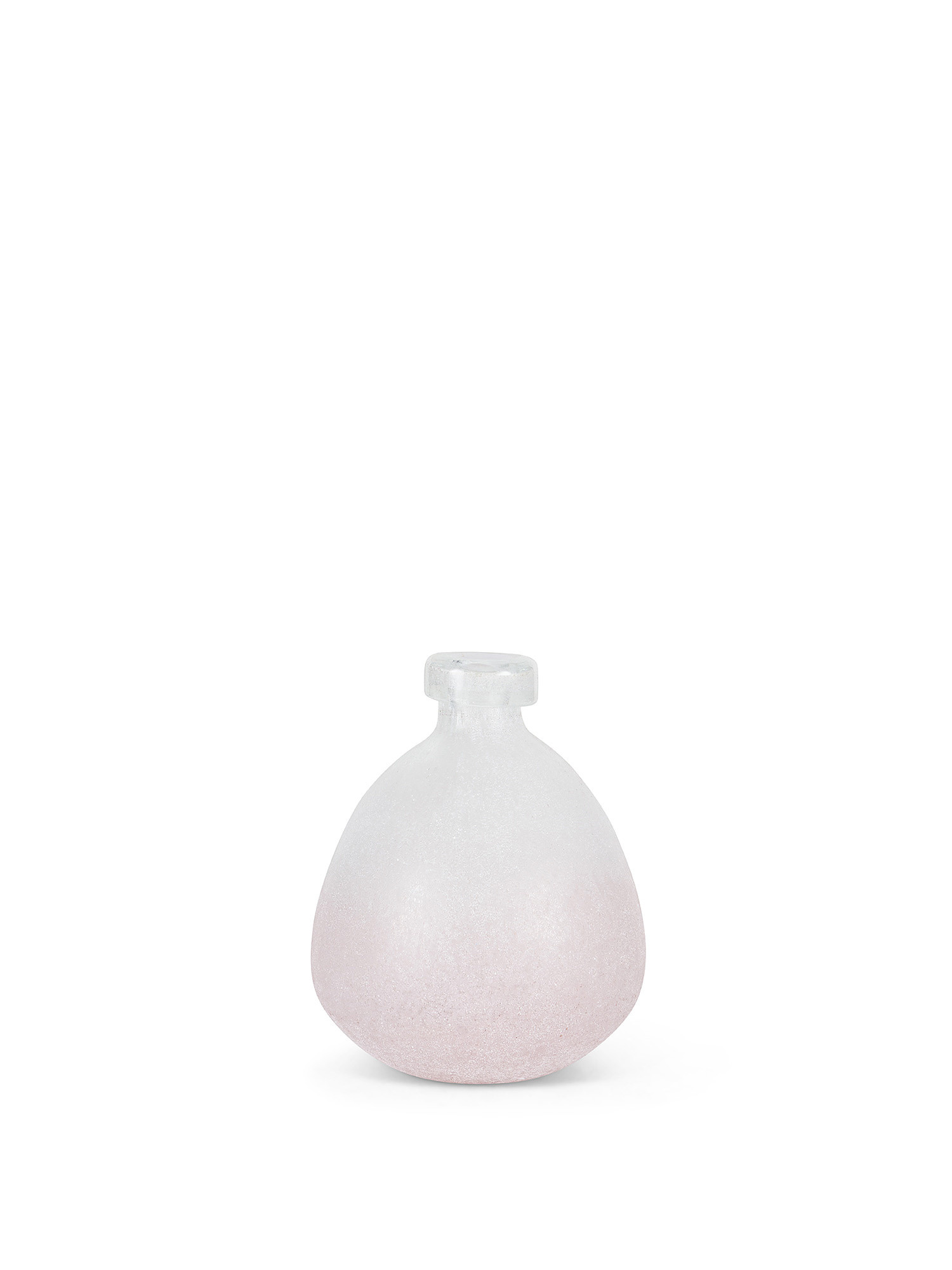 Colored glass paste decorative bottle, Pink, large image number 0
