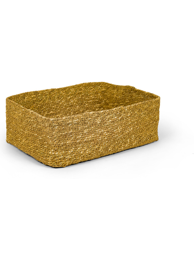 Handmade jute basket