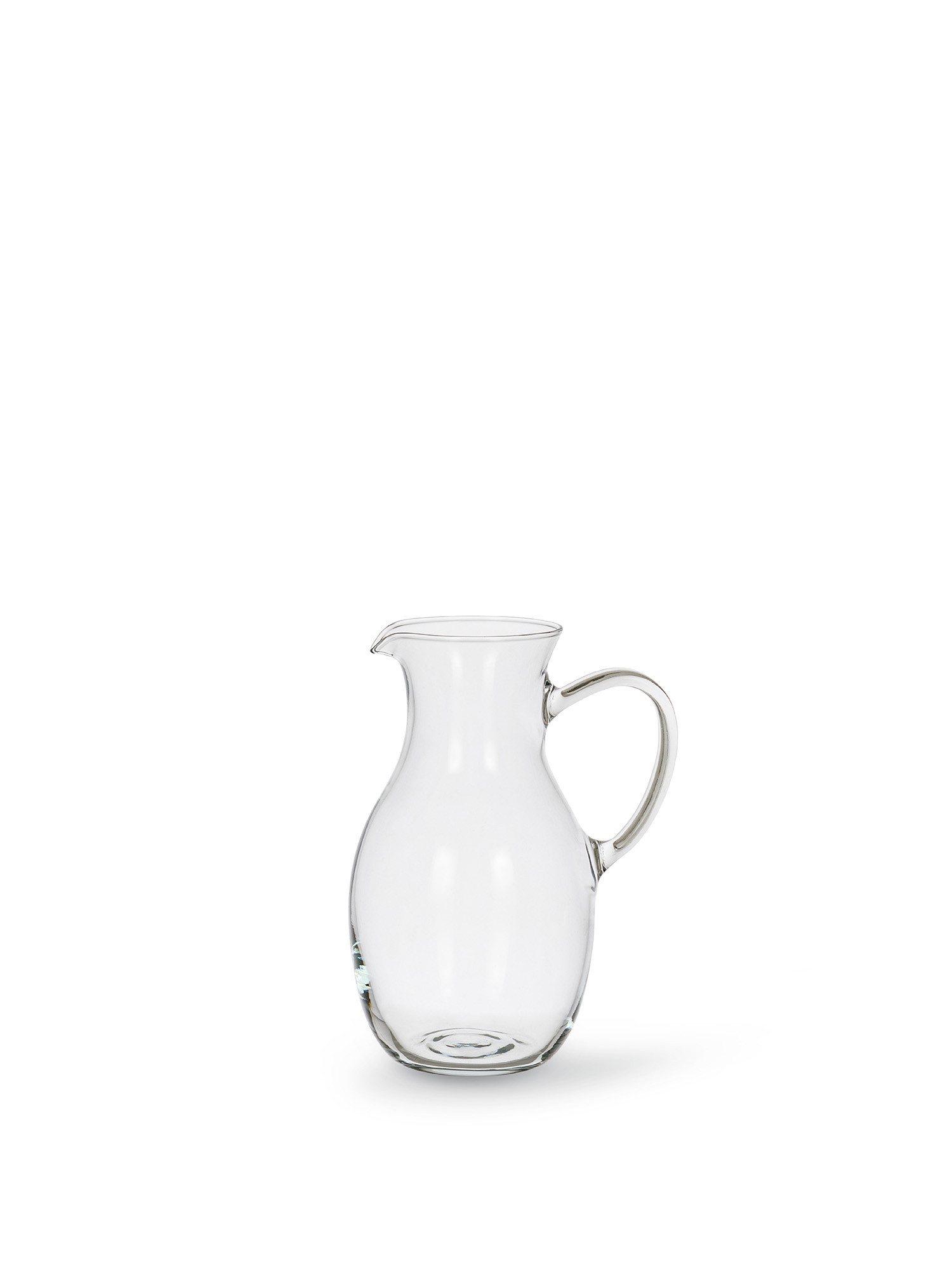 Klasik glass jug, Transparent, large image number 0