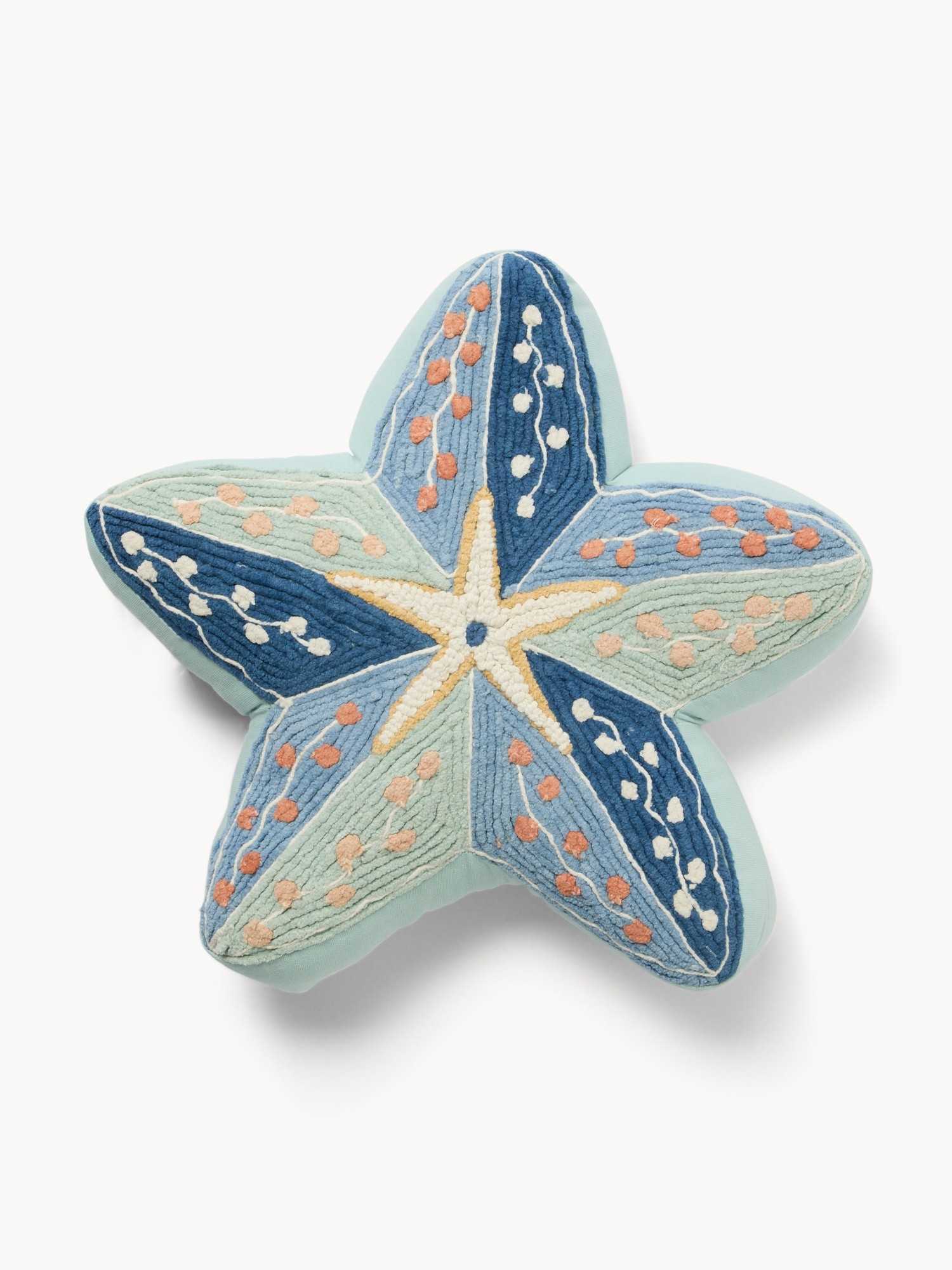 Chenille Star Cushion - Introductory Price, Multicolor, large image number 0