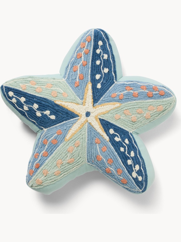 Chenille Star Cushion - Introductory Price