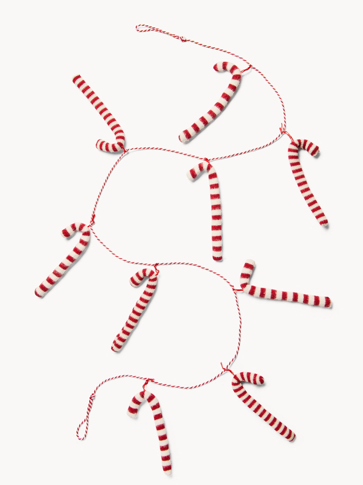 Ghirlanda in feltro, Rosso, large image number 0