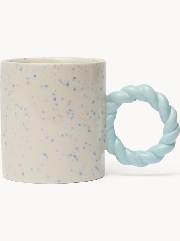 Ceramic Mug with Torch Handle - Introductory Price