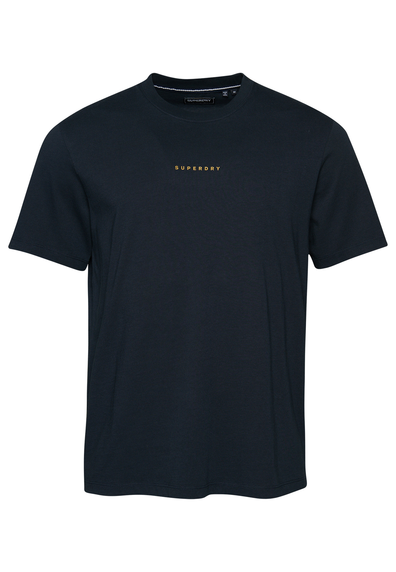Superdry basic micro logo cotton t-shirt, Blue, large image number 0