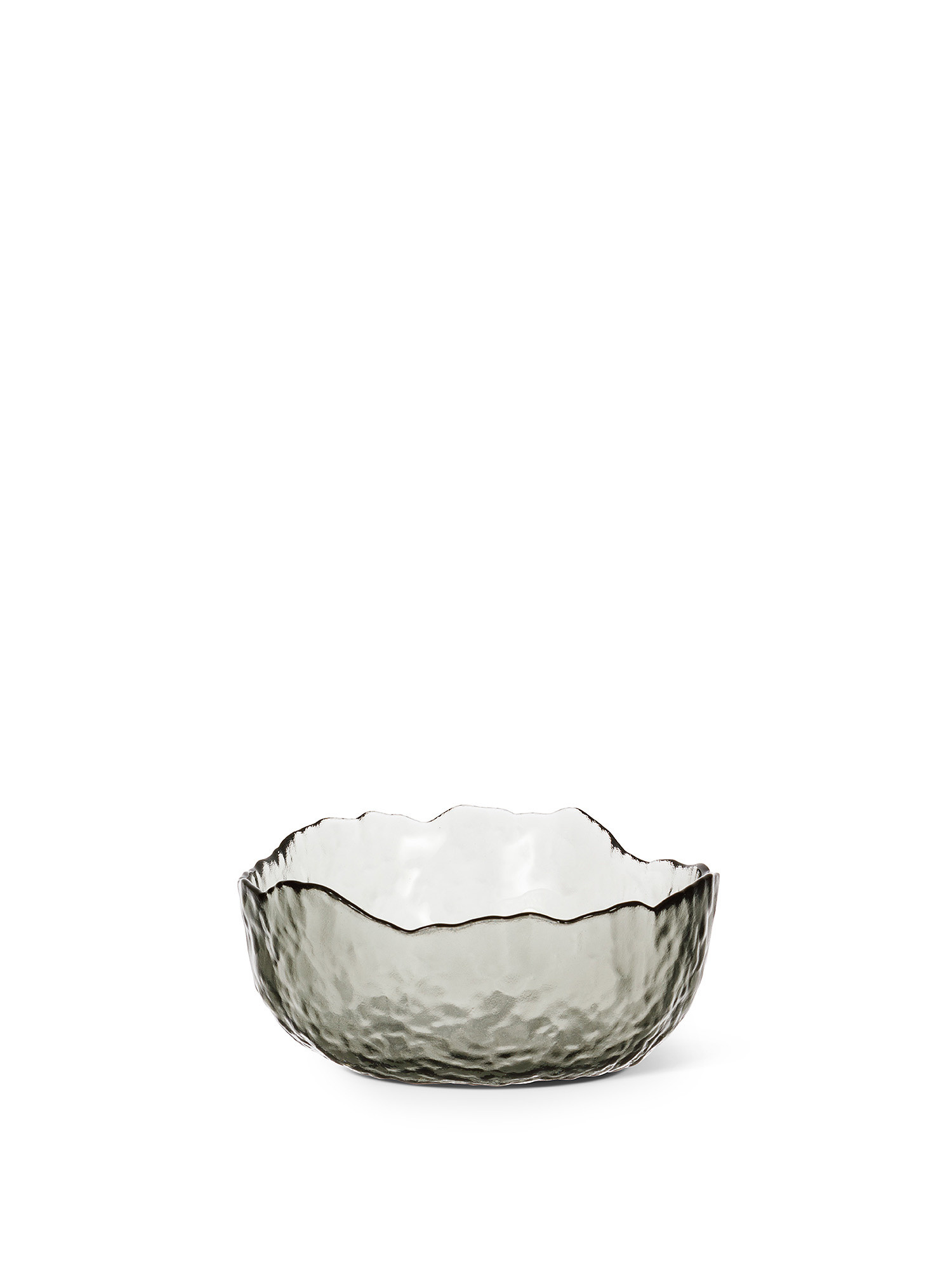 Gray glass cup, Grey, large image number 0