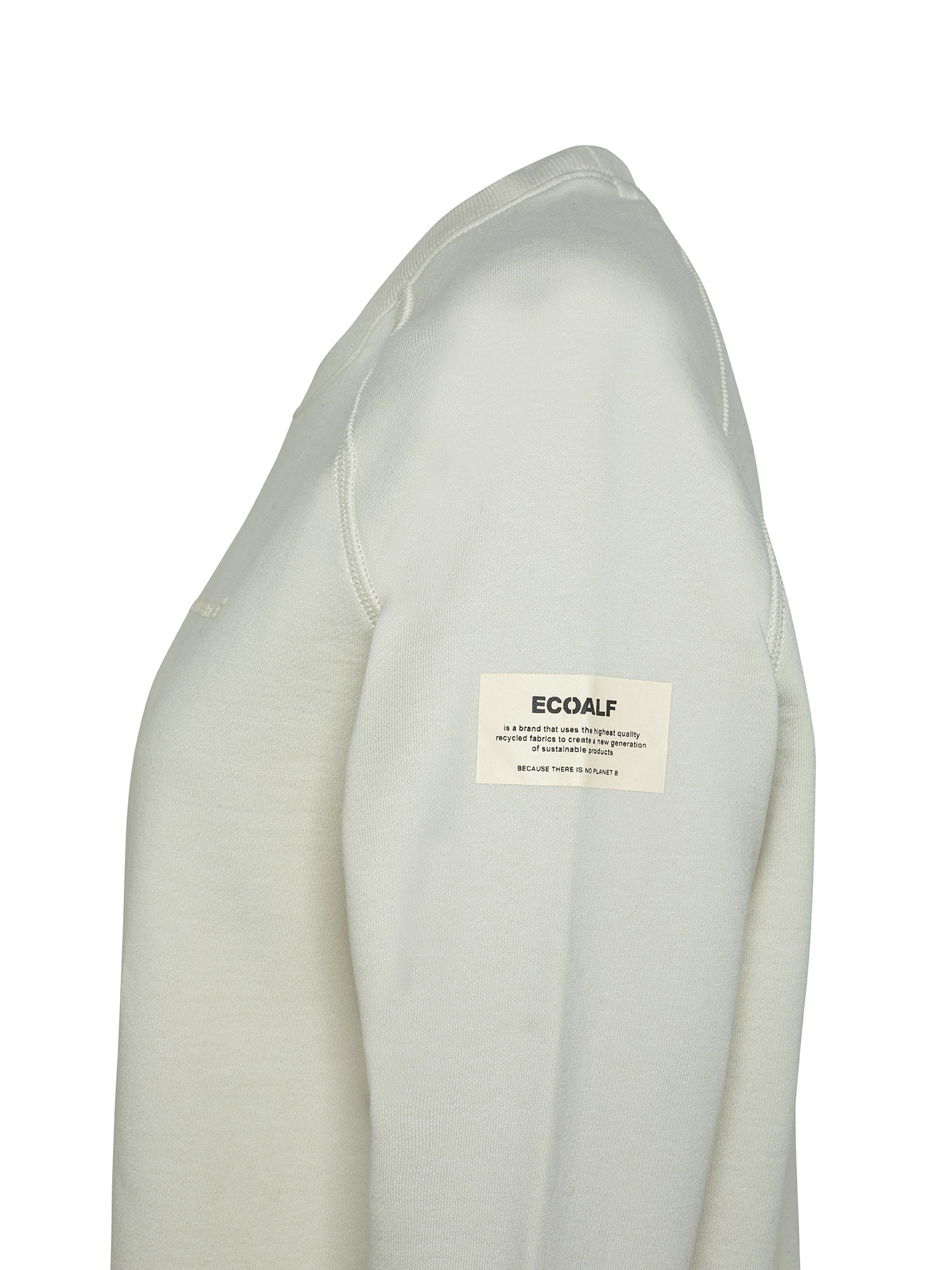 Ecoalf - Sirah sweatshirt with print, White, large image number 2