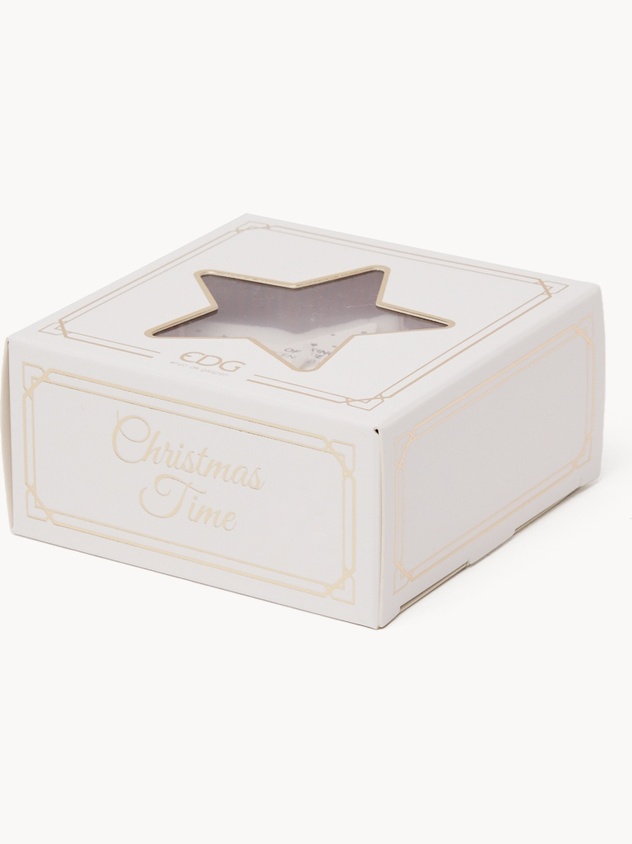 Candle Star-shaped glass votive