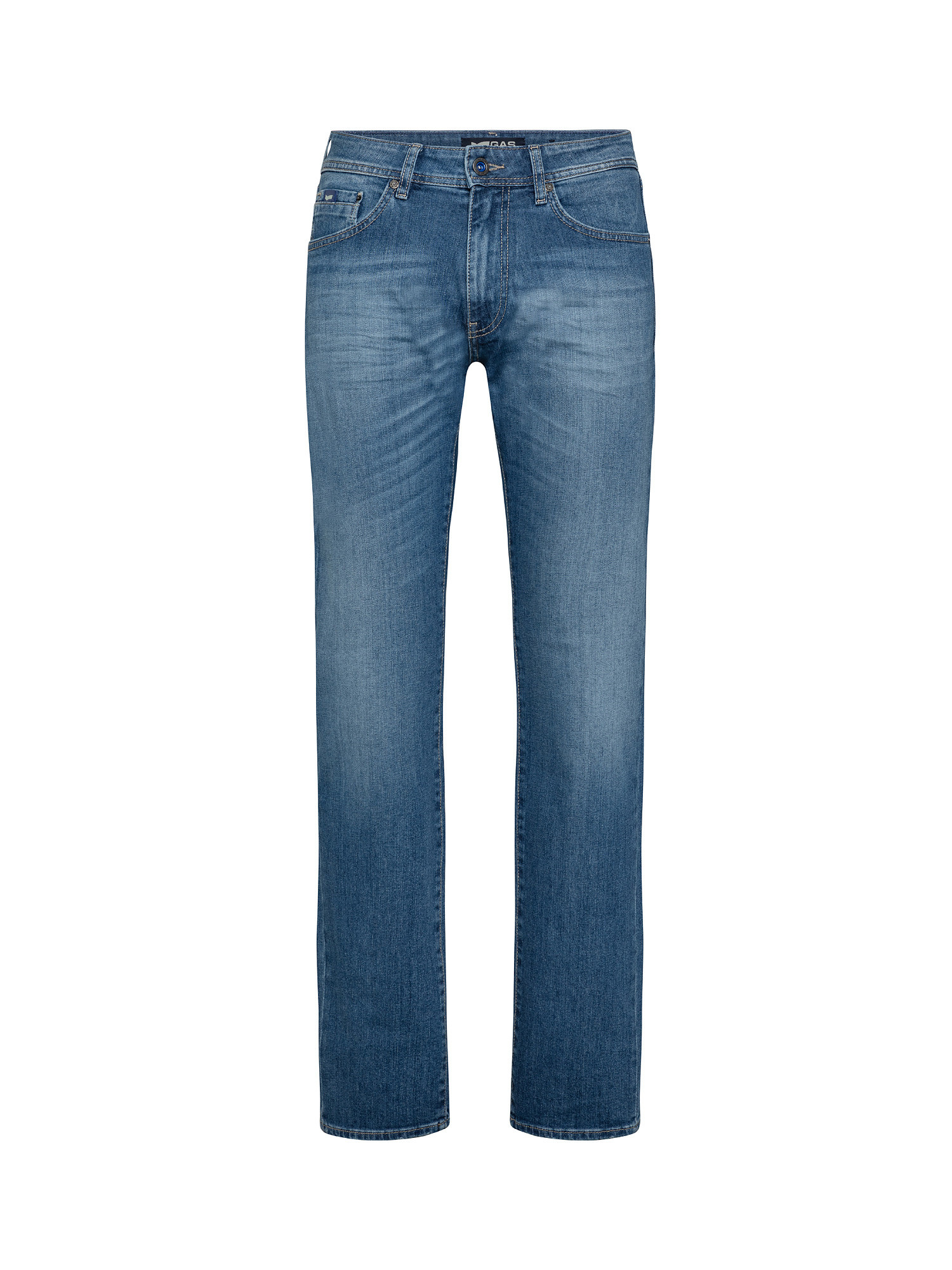 Jeans regular elasticizzati, Denim, large image number 0
