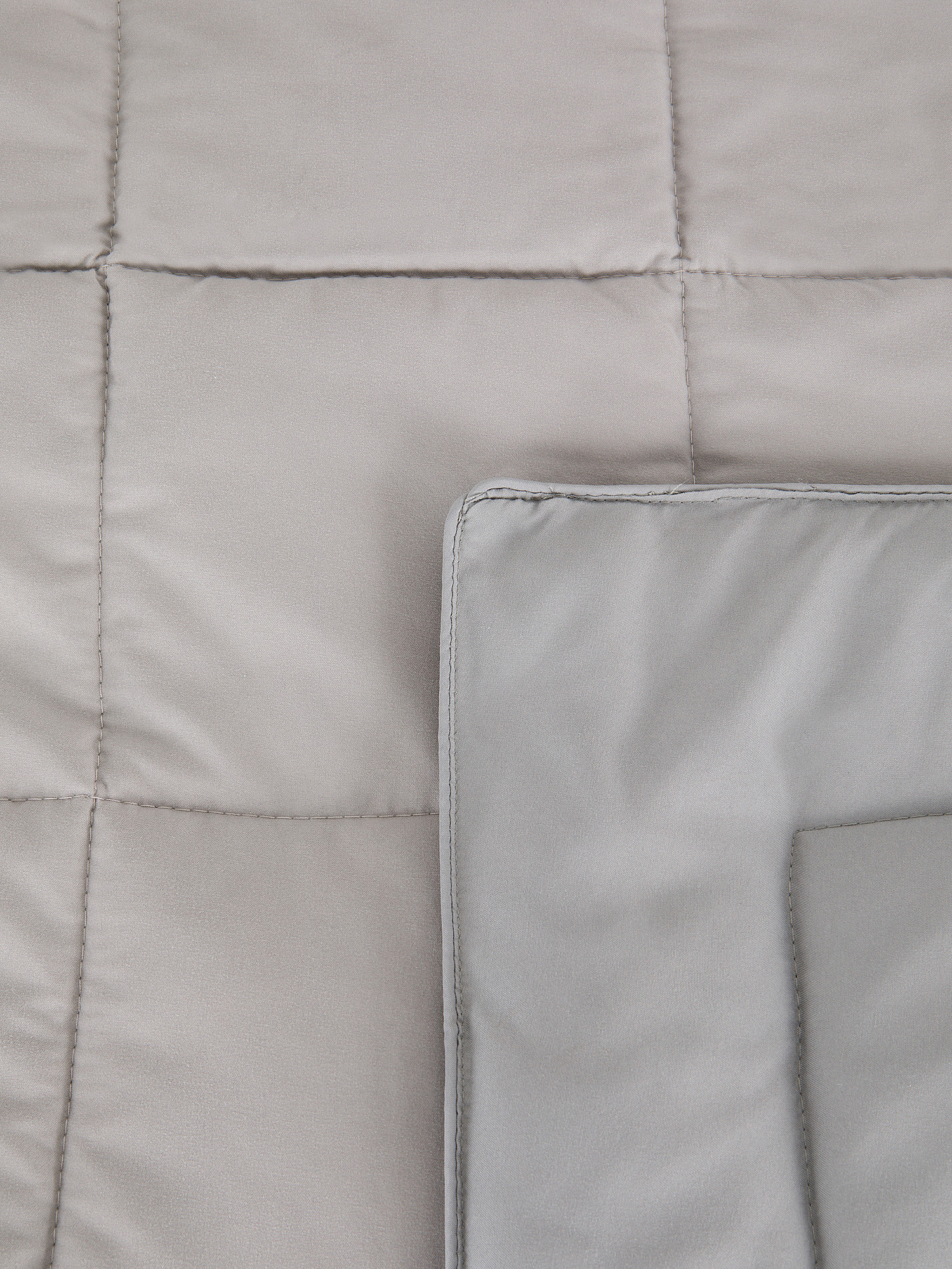 Solid color aloe vera microfiber duvet, Grey, large image number 1