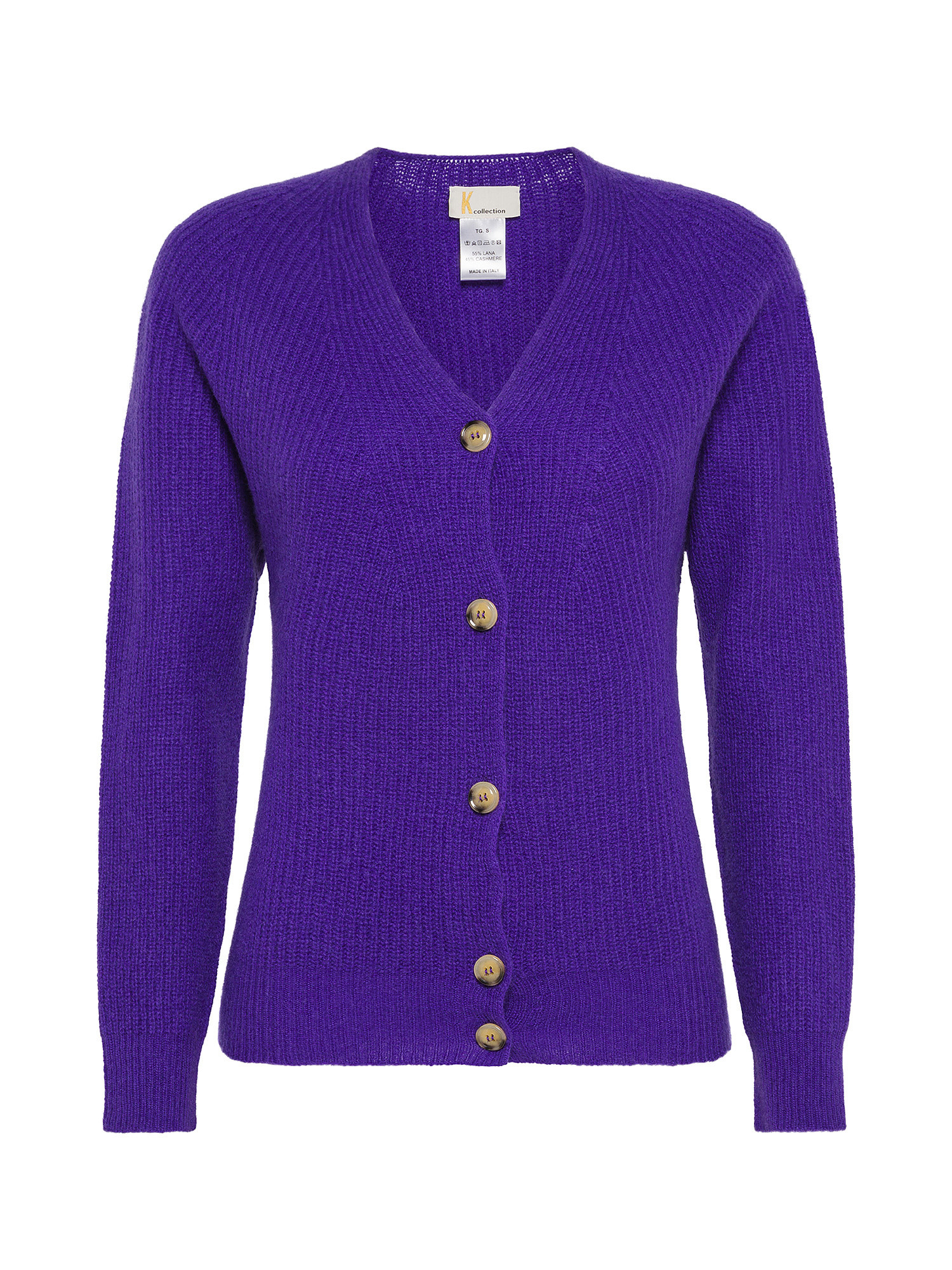 K Collection - Cardigan, Purple, large image number 0