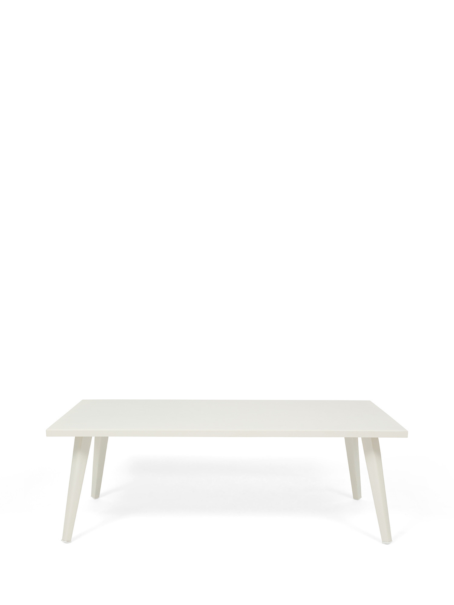 Tavolino in alluminio Mediterraneo, Bianco, large image number 0