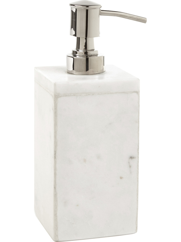 White Marble soap dispenser