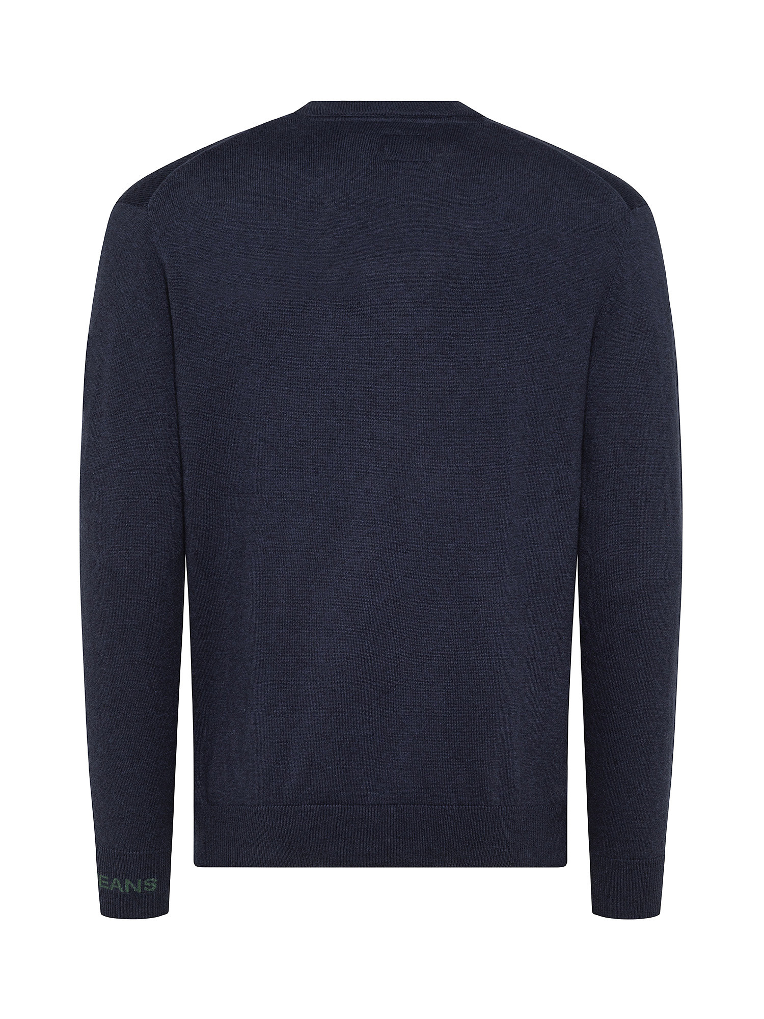 Andre fine knit sweater, Dark Blue, large image number 1