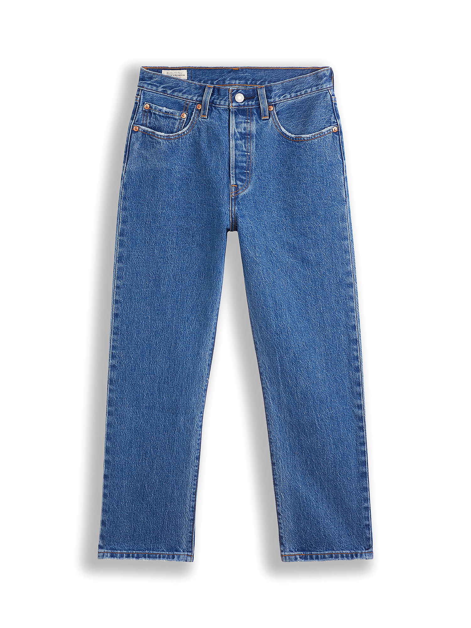 502 crop jeans, Blu, large