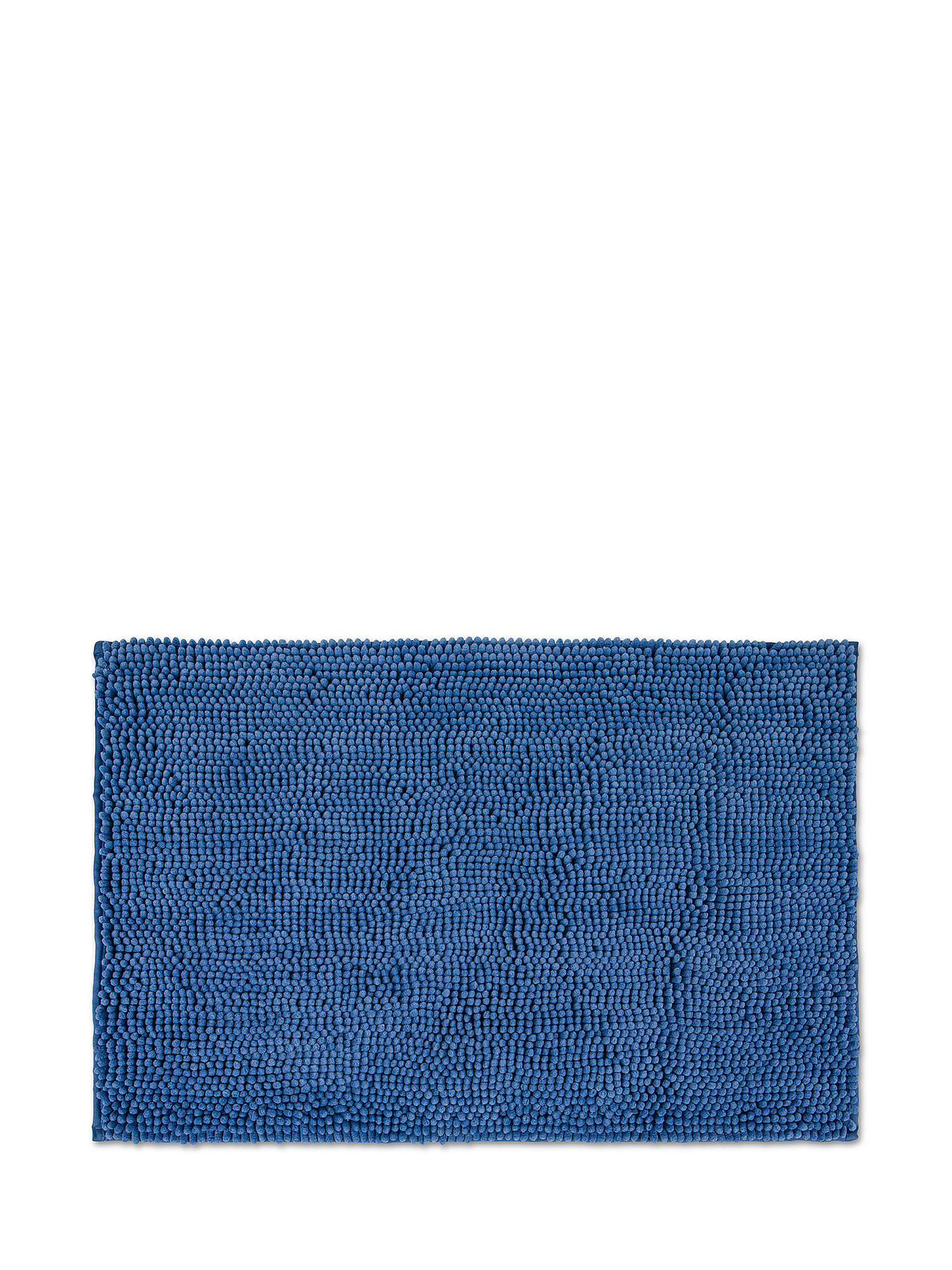 Zefiro solid color cotton bath rug, Light Blue, large image number 0