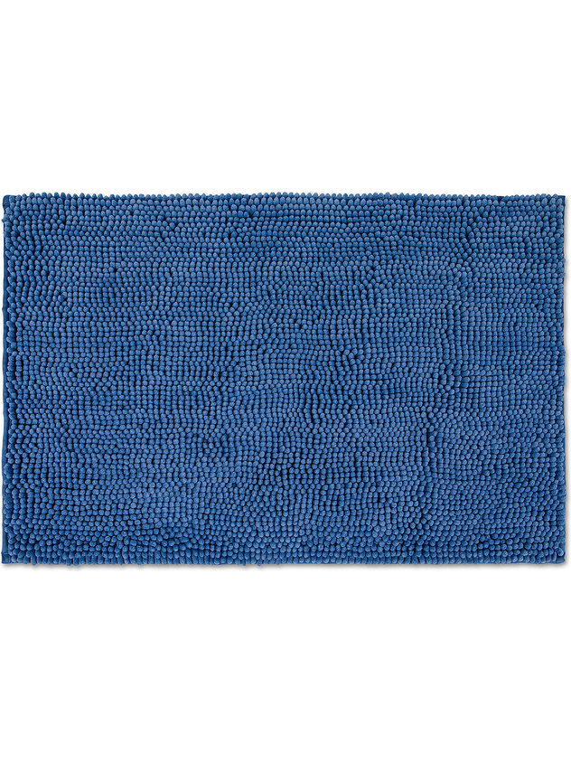 Zefiro solid color cotton bath rug