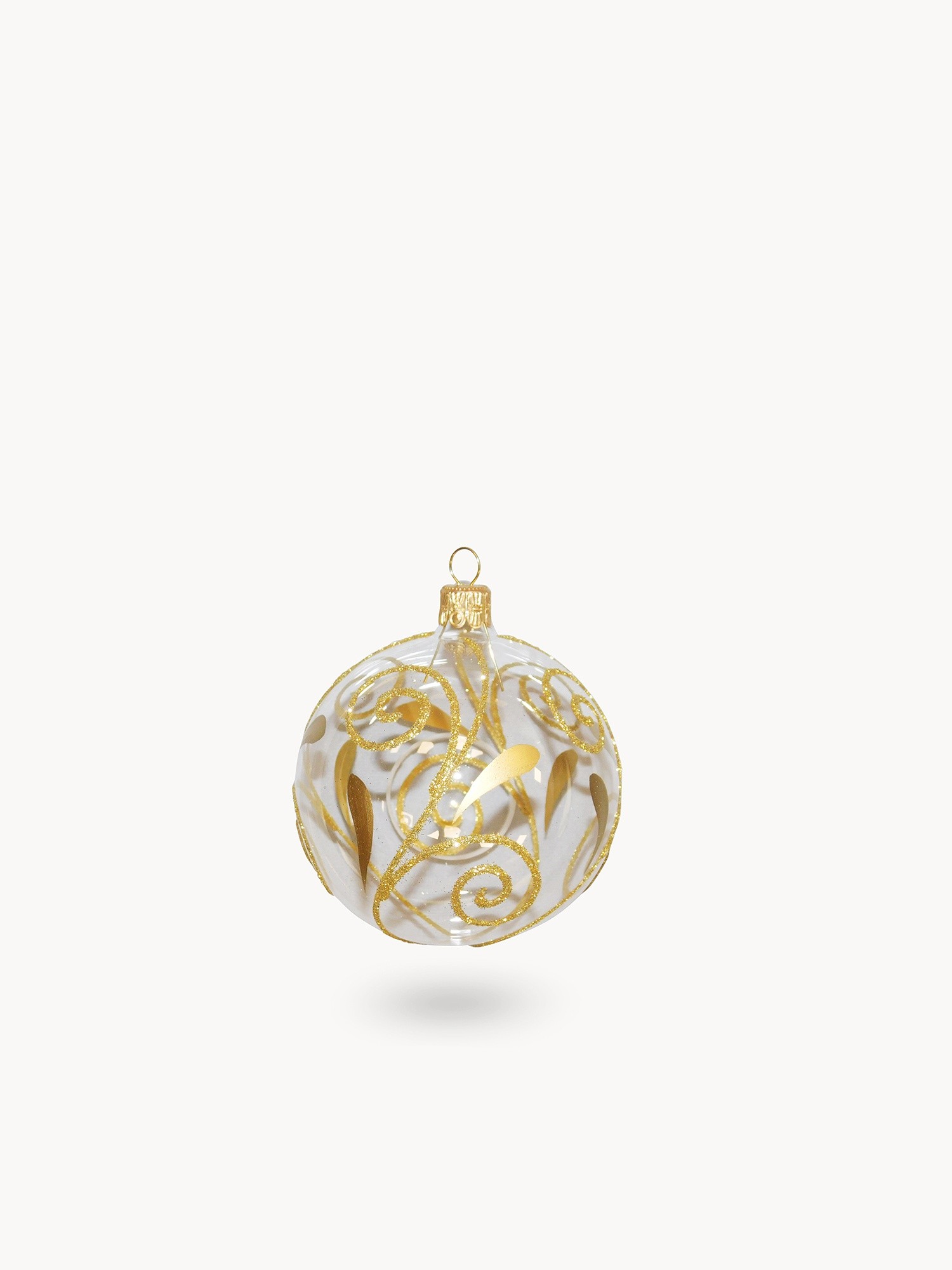 Mouth-Blown Glass Sphere by European Artisans, Transparent, large image number 0