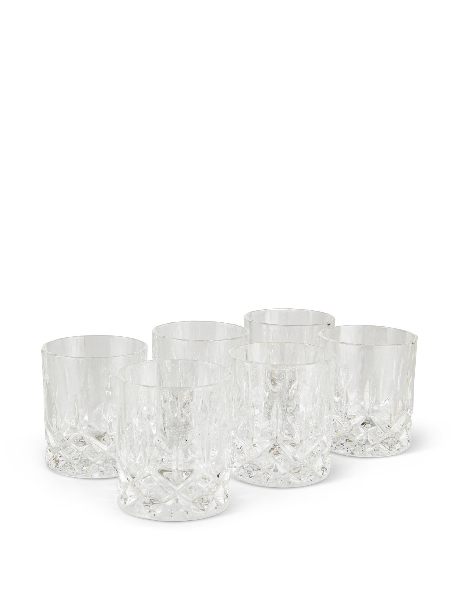 Set of 6 Opera crystal glasses, Transparent, large image number 0