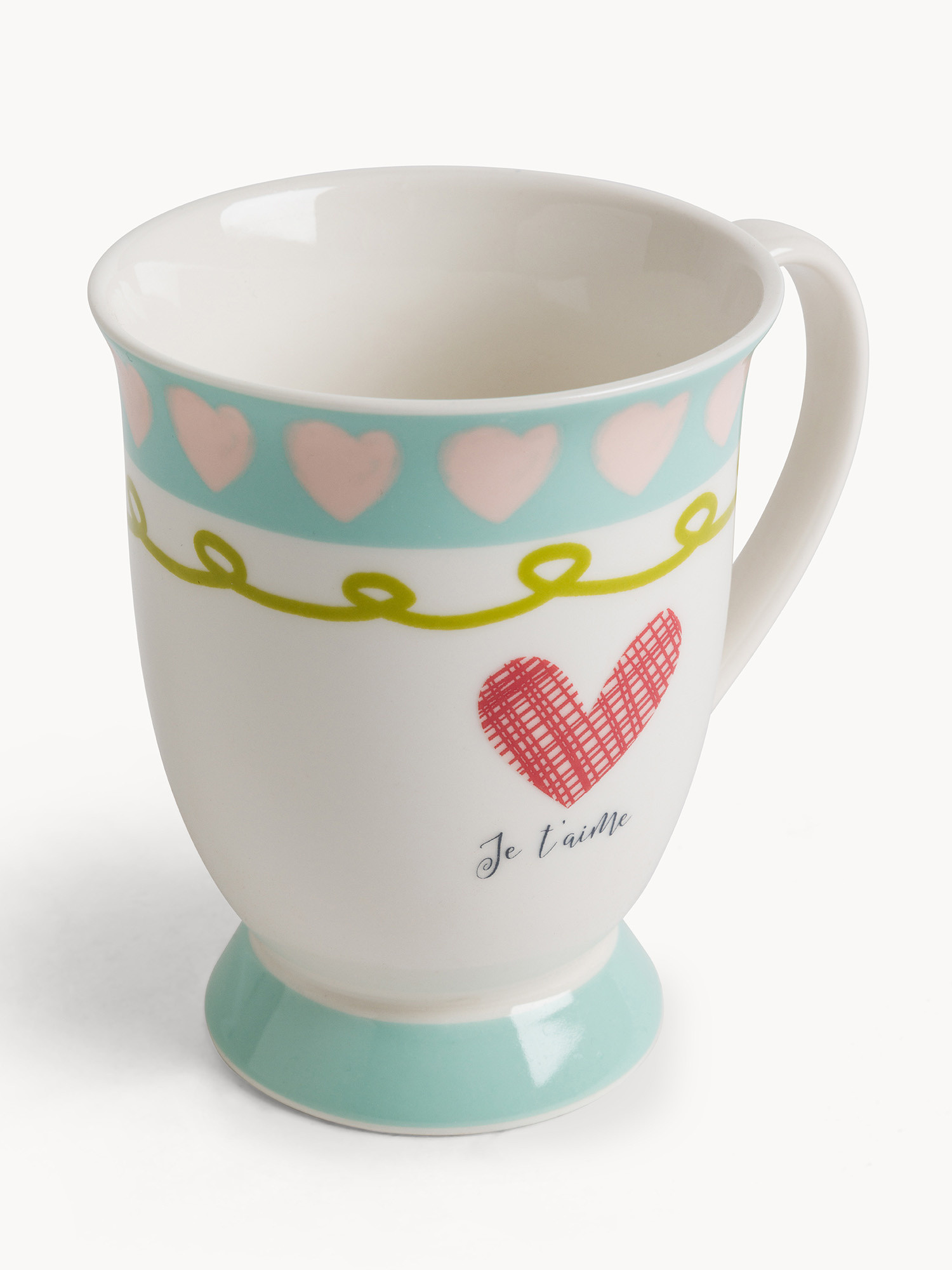 Mug new bone china Mon Amour, Multicolor, large image number 1