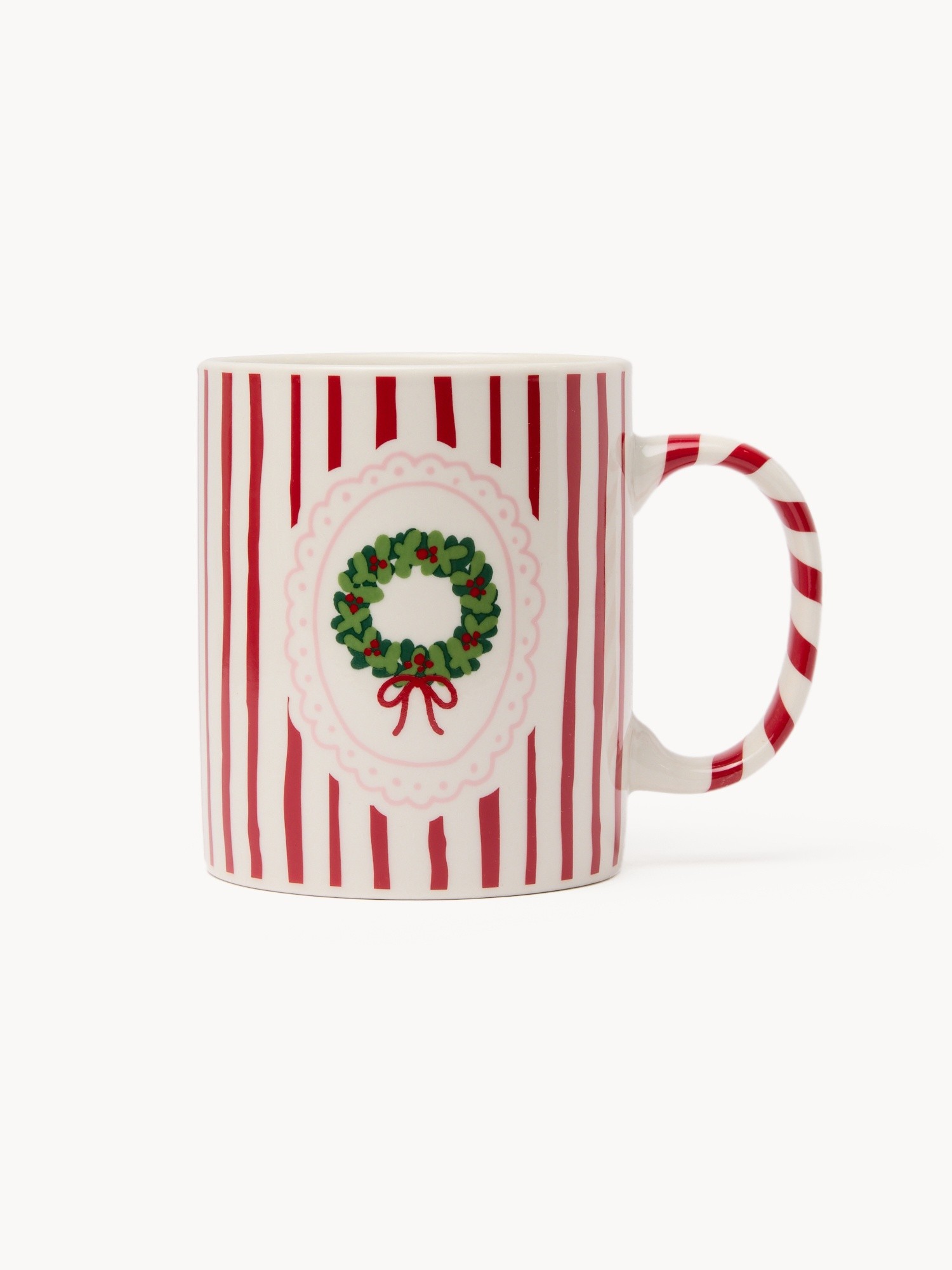 Mug in New Bone China with a Christmas motif, Multicolor, large image number 1