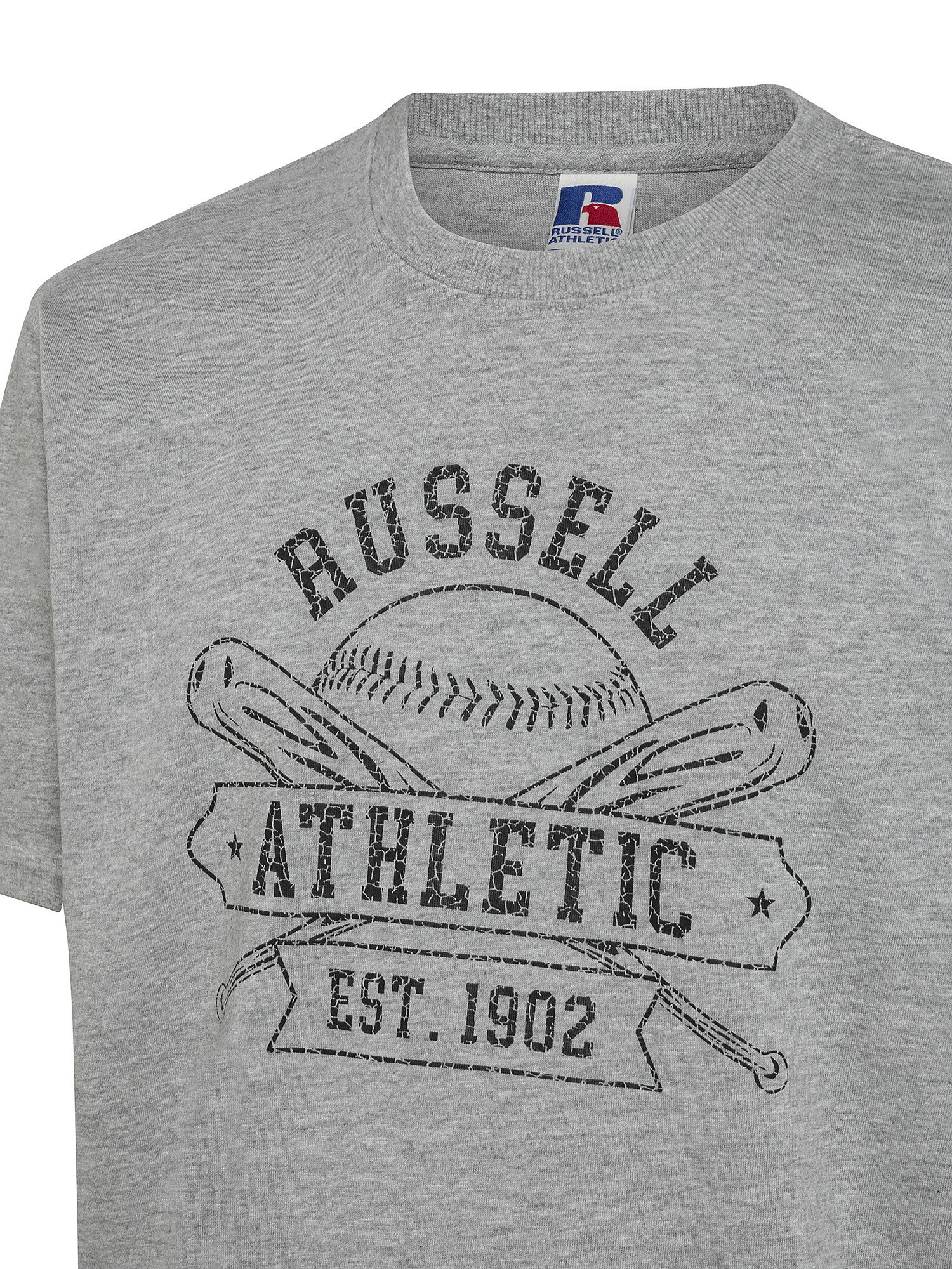 Tony Baseball T-Shirt, Grey, large image number 2