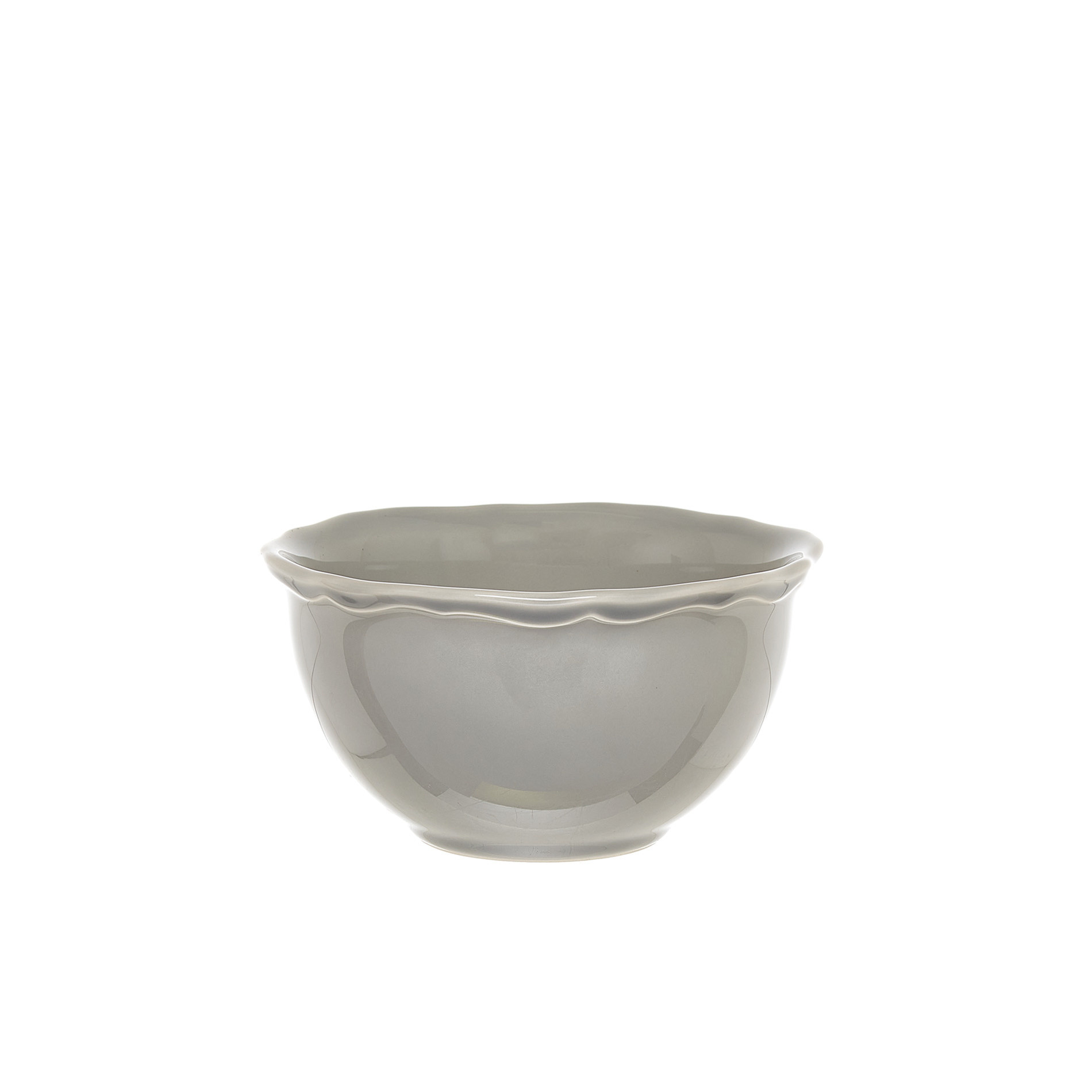Dona Maria small ceramic bowl, Grey, large image number 0
