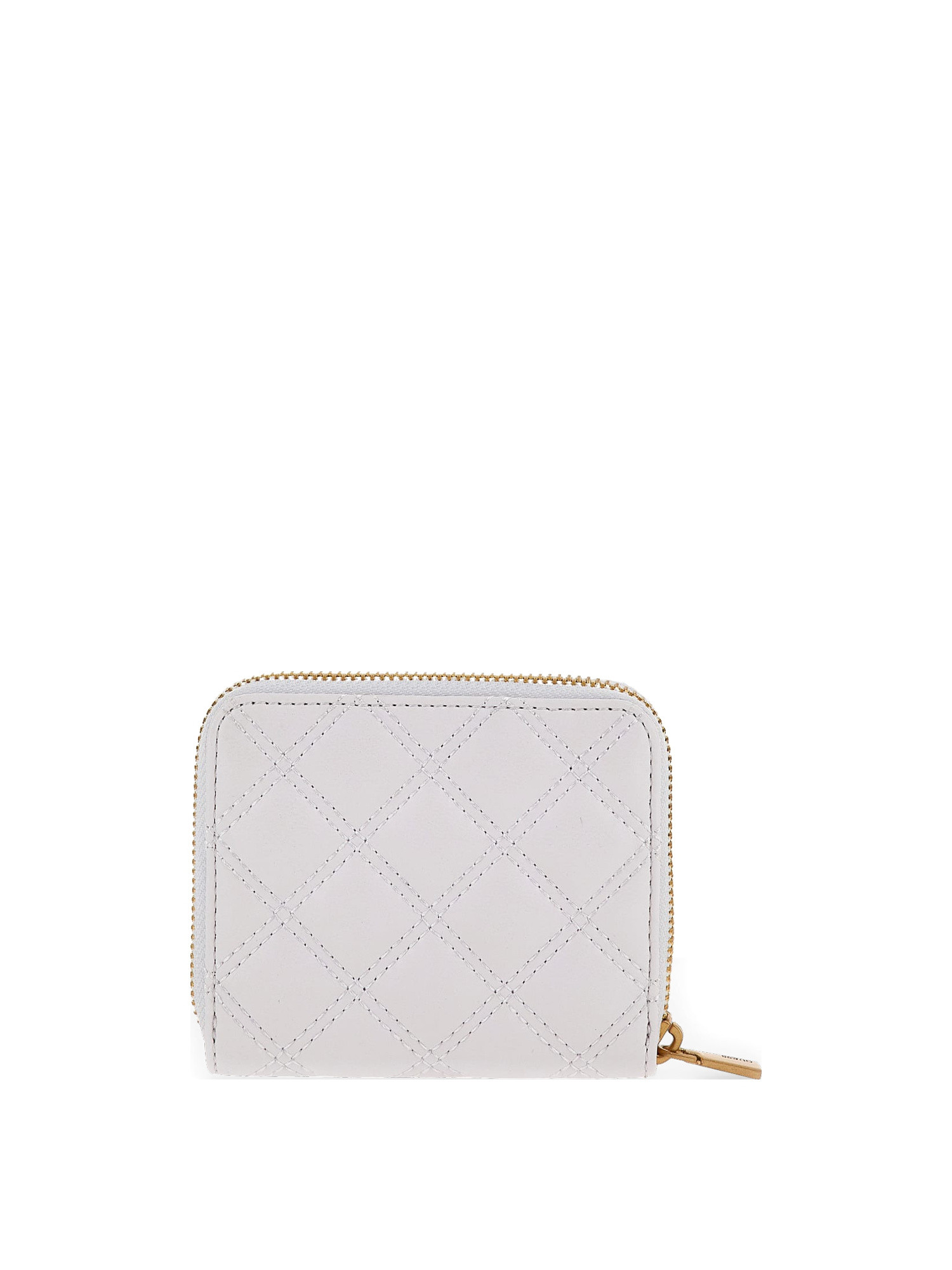Guess - Giully quilted mini wallet, White, large image number 1