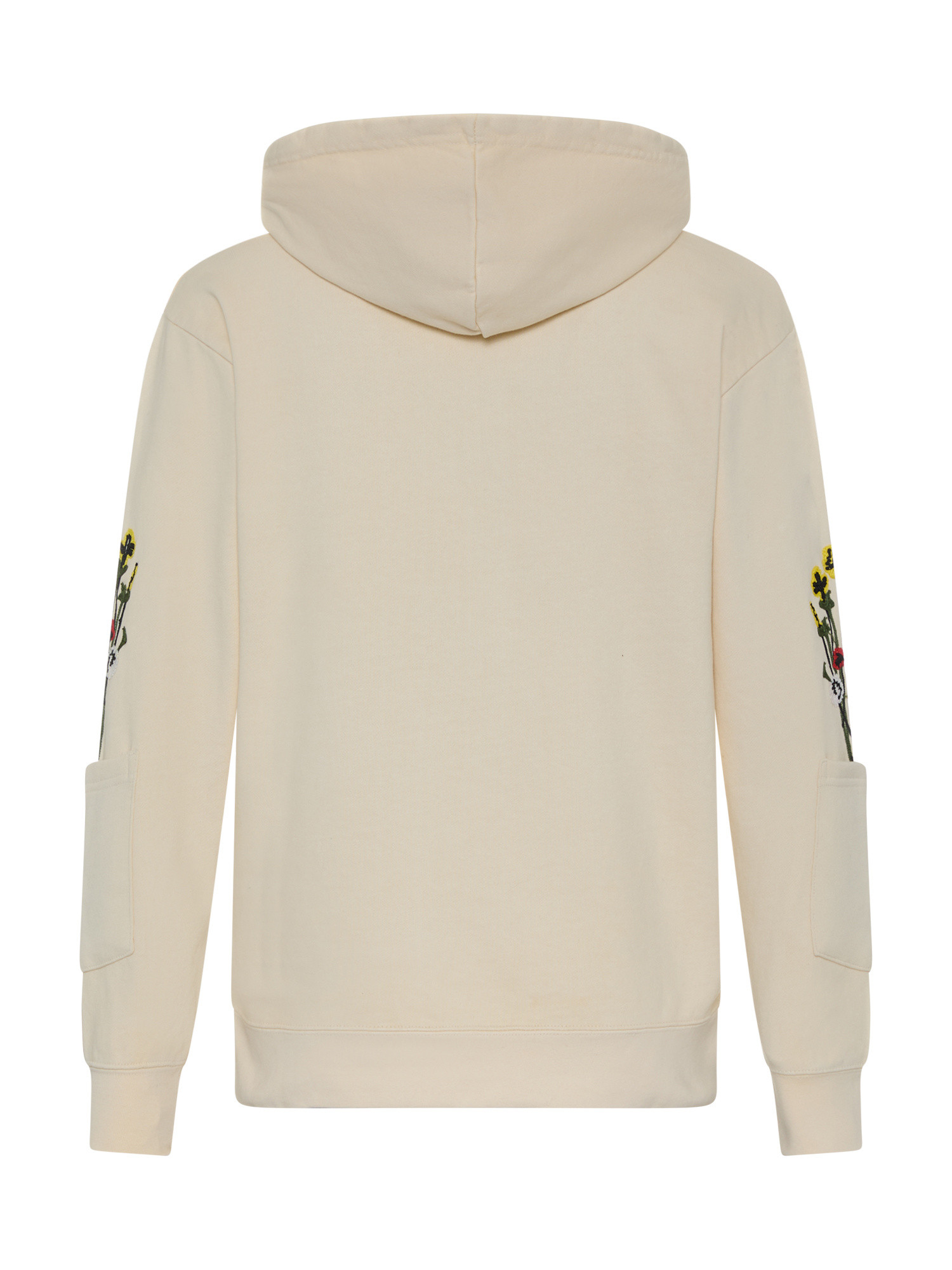 Market - Hooded sweatshirt with print, Beige, large image number 1