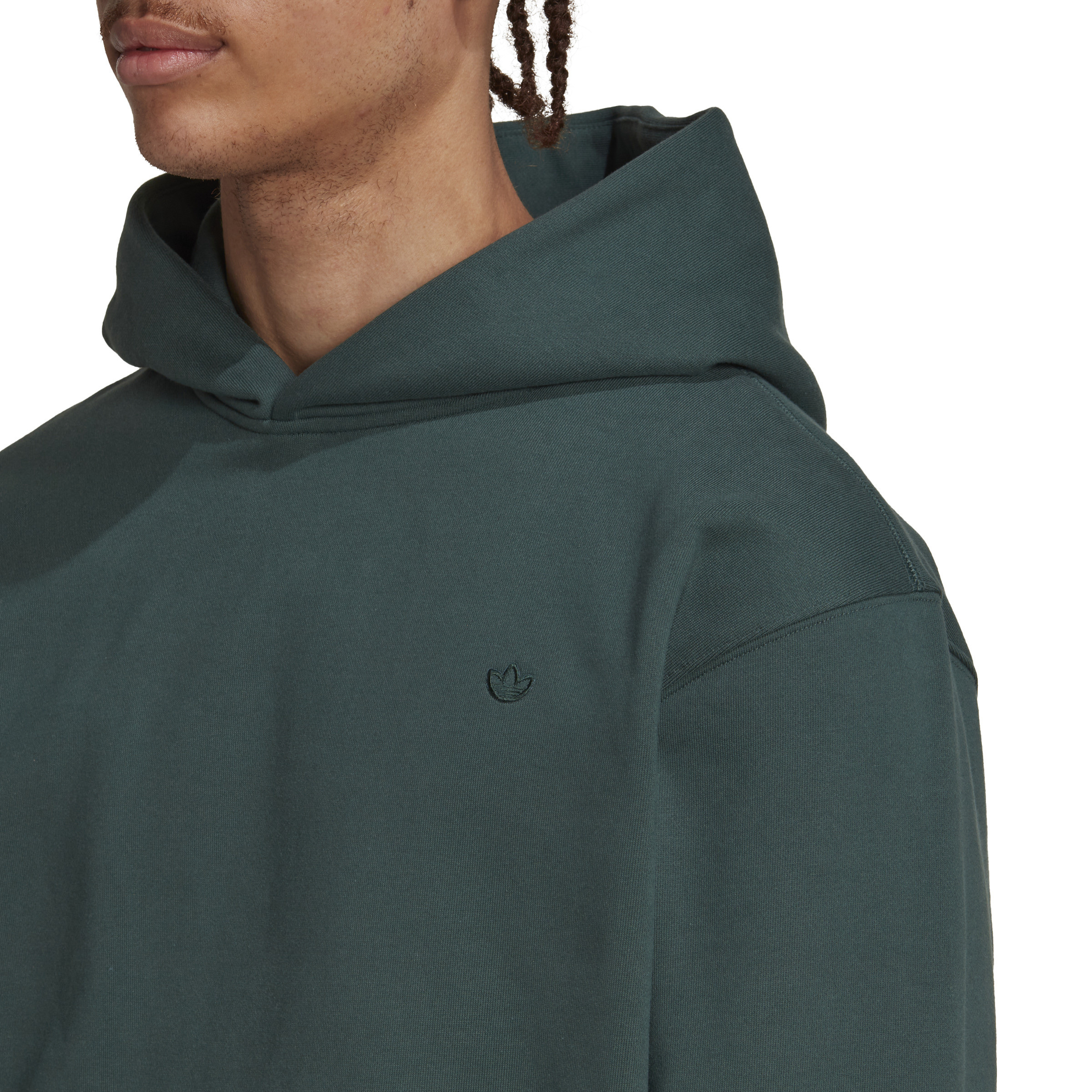 Adidas - Hooded sweatshirt adicolor, Dark Green, large image number 2