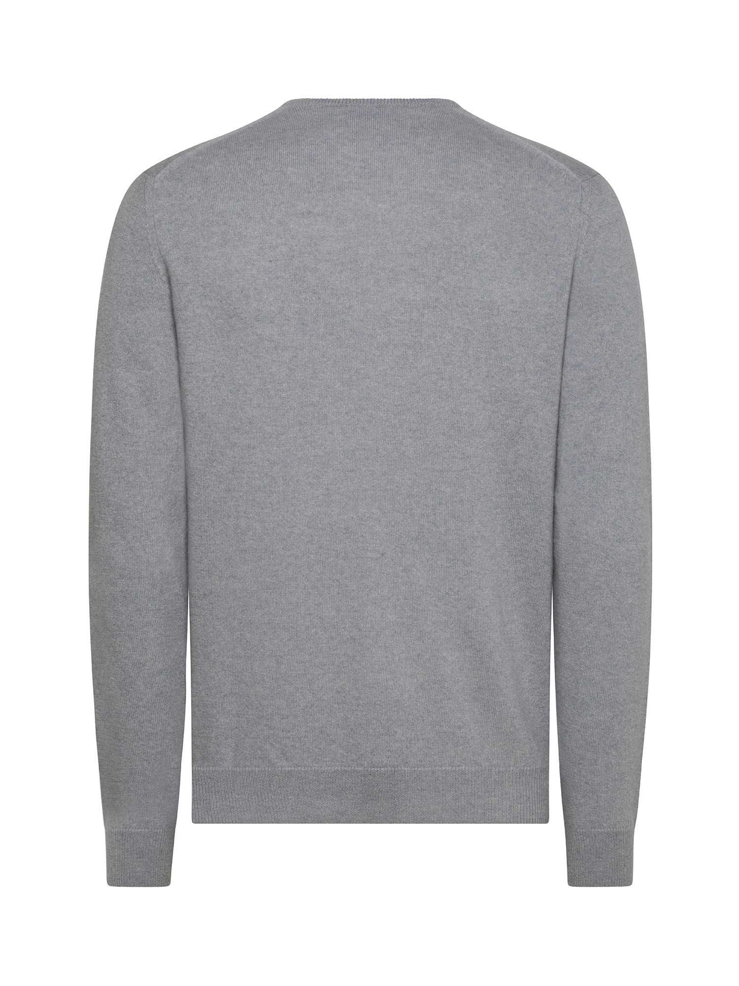 Pure cashmere crewneck pullover, Grey, large image number 1