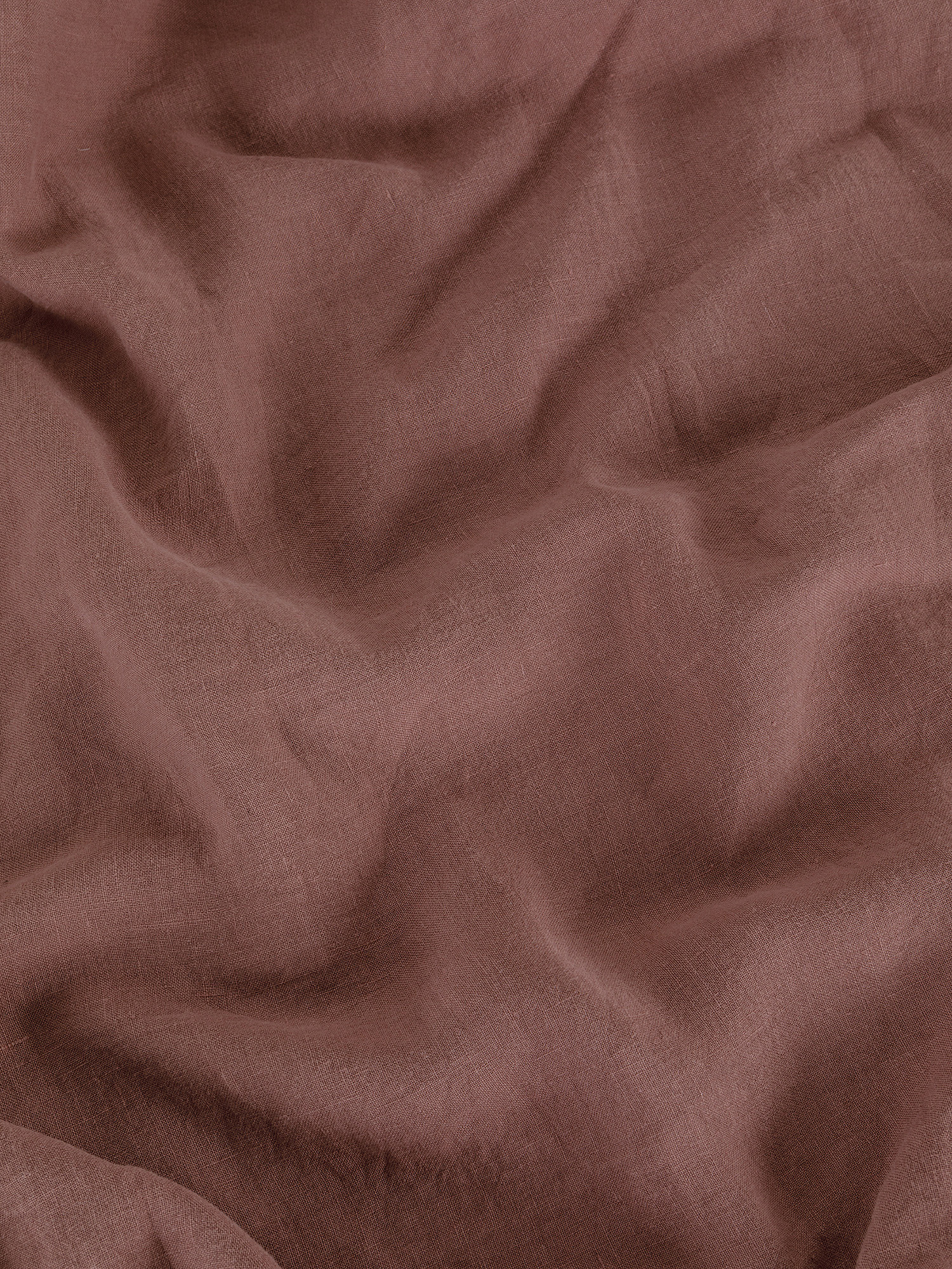 Zefiro plain pure linen sheet, Dark Pink, large image number 2