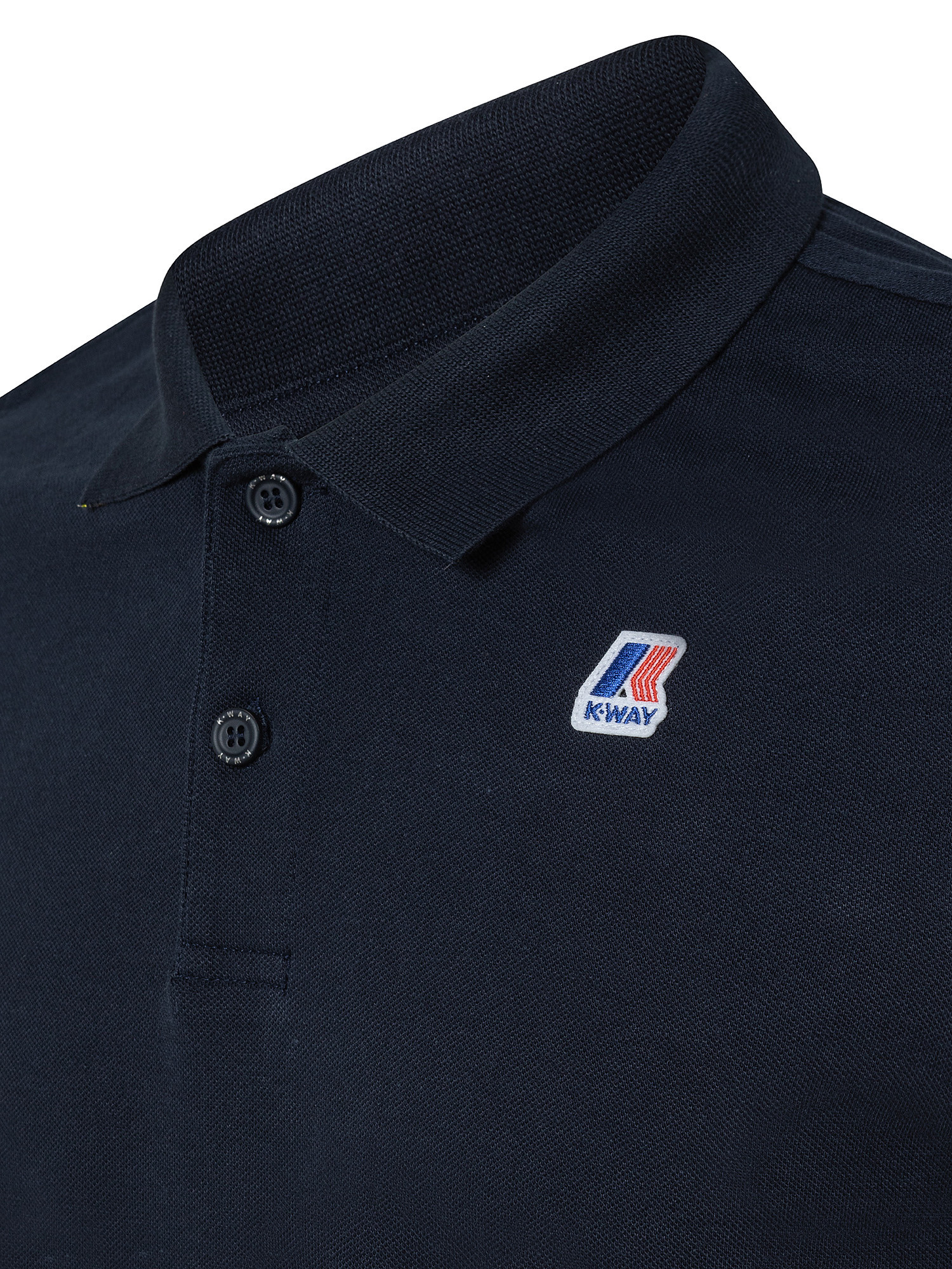 Stretch slim fit polo shirt, Blue, large image number 2