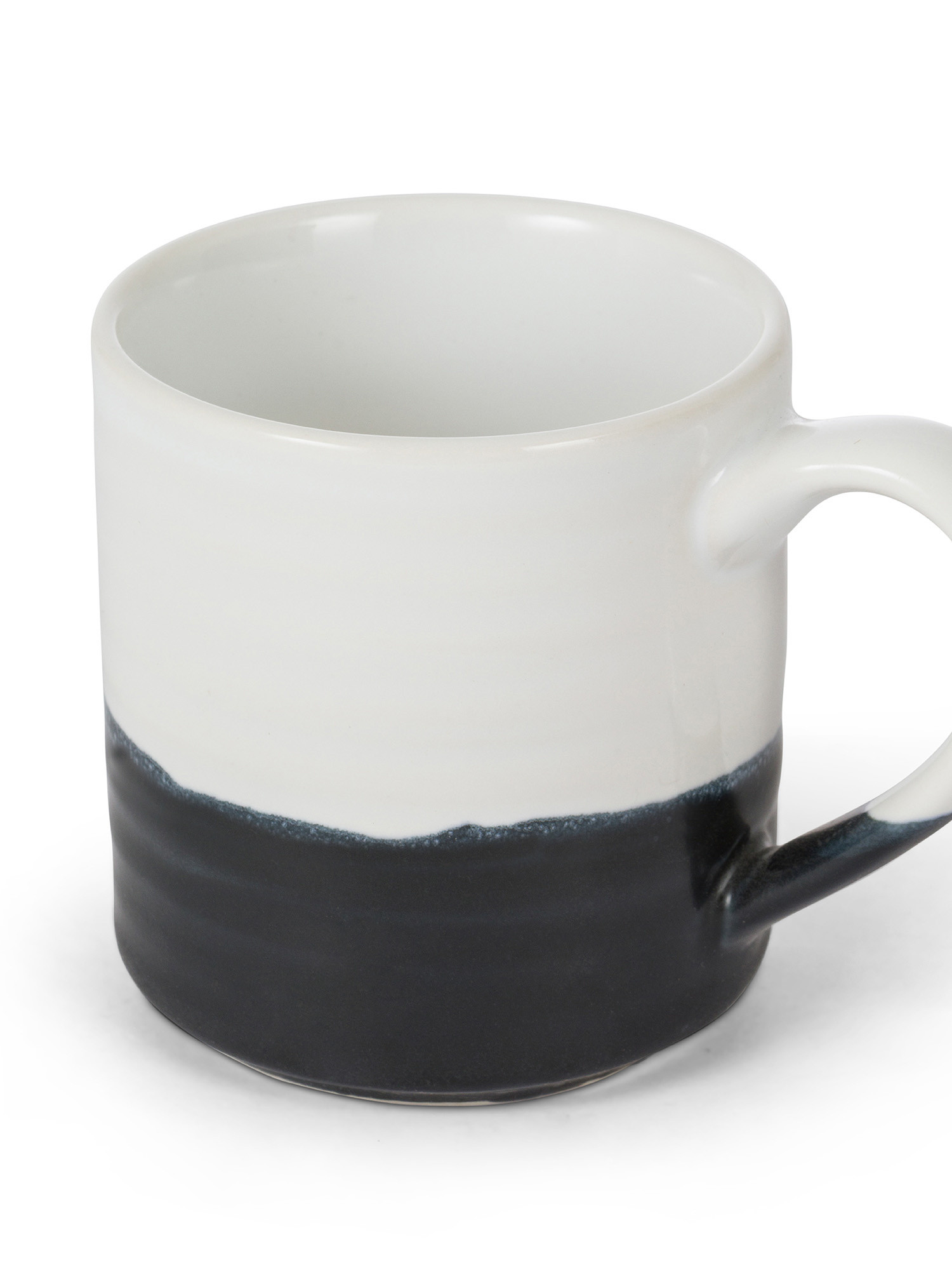 Ceramic coffee cup, Black, large image number 1
