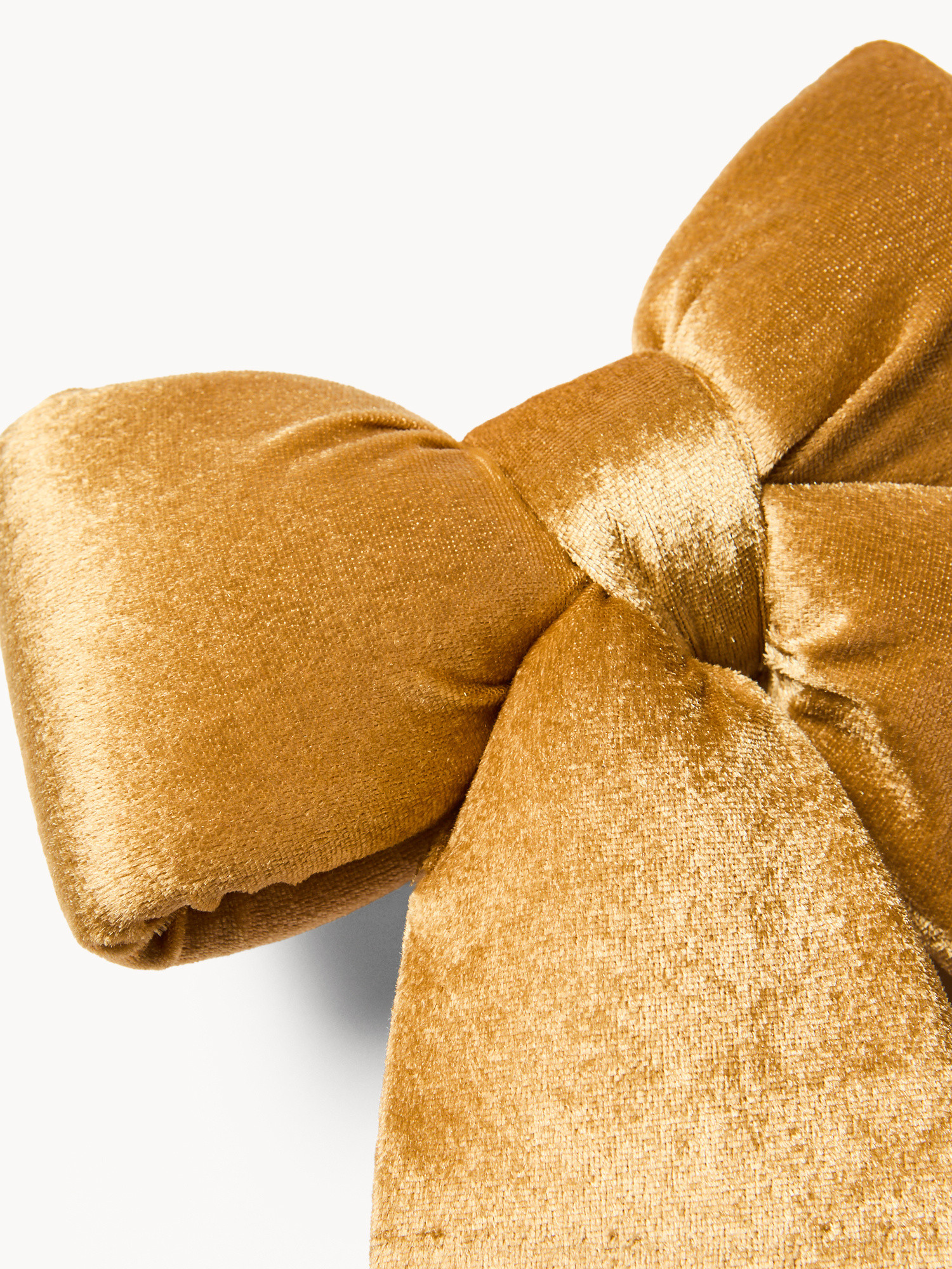 Fiocco in velluto, Oro, large image number 1