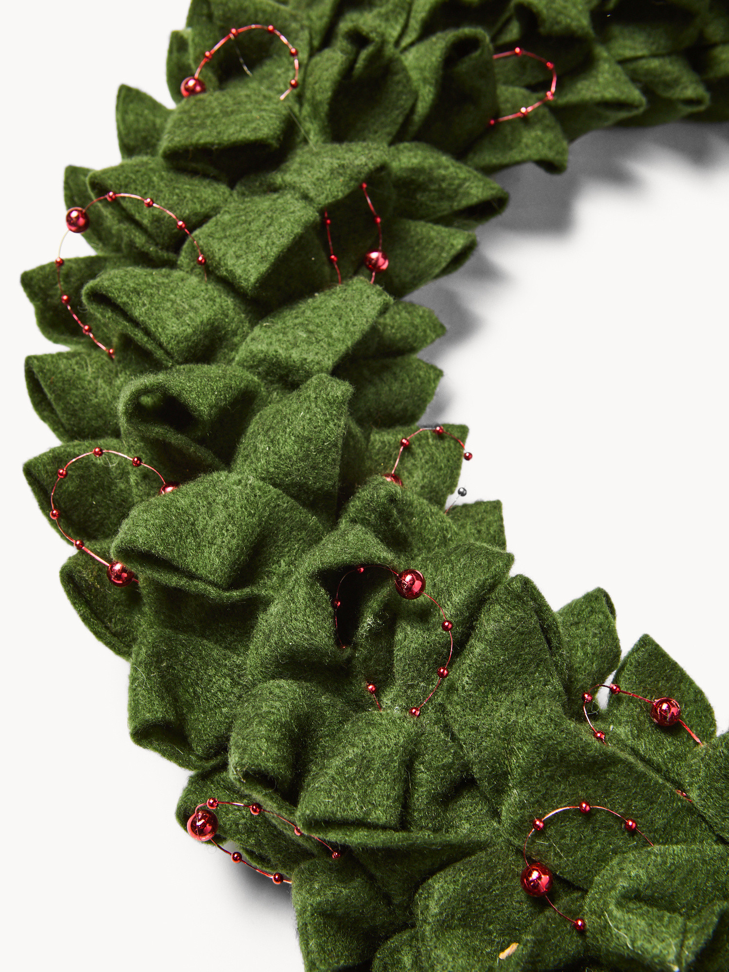 Corona in feltro, Verde, large image number 1