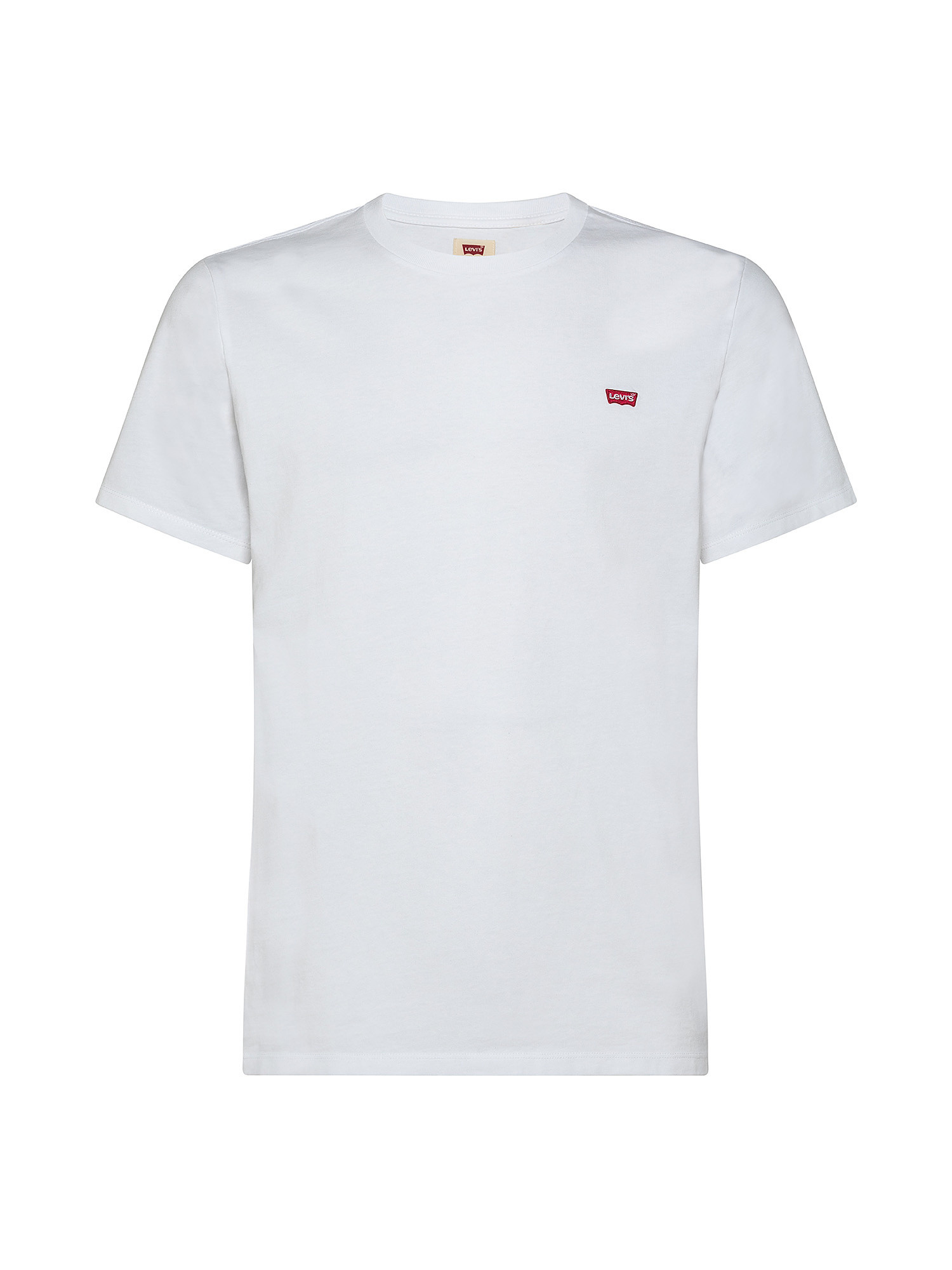 T-shirt Original con logo, Bianco, large image number 0