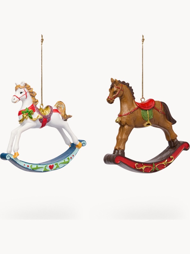 Decorazione per albero in poliresina